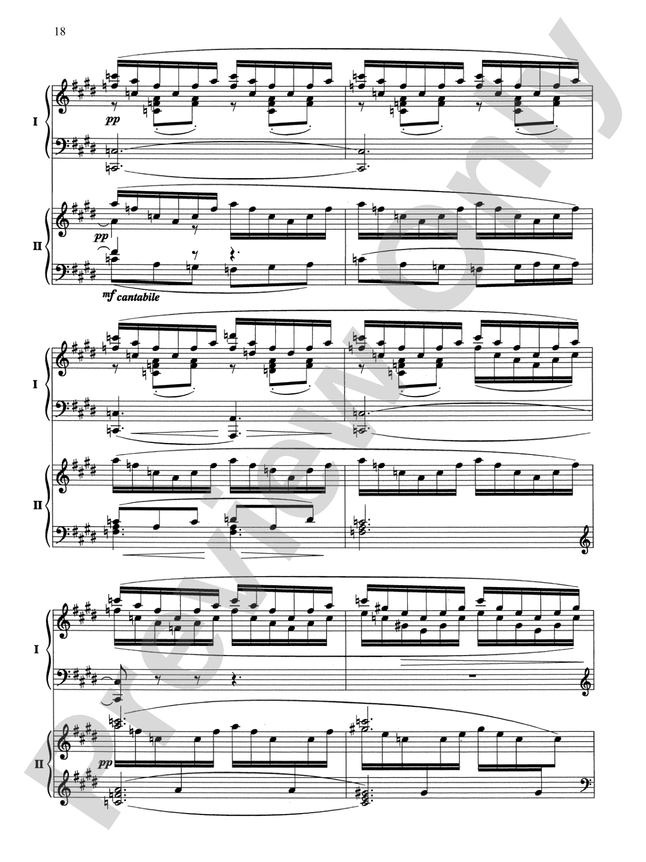 5 Classical Favorites Arranged for Two Pianos, Four Hands: Piano Duets & Four Hands