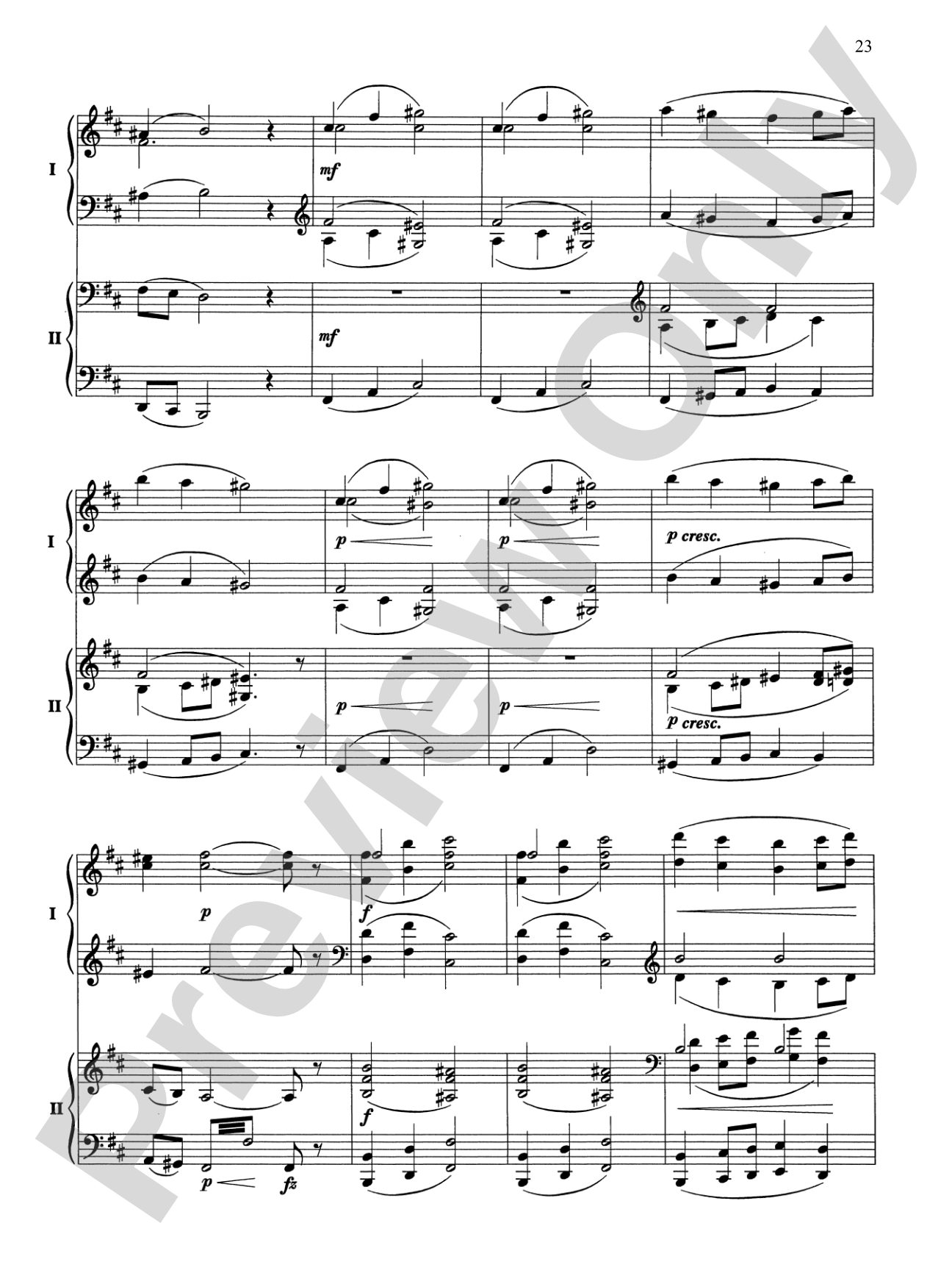 5 Classical Favorites Arranged for Two Pianos, Four Hands: Piano Duets & Four Hands