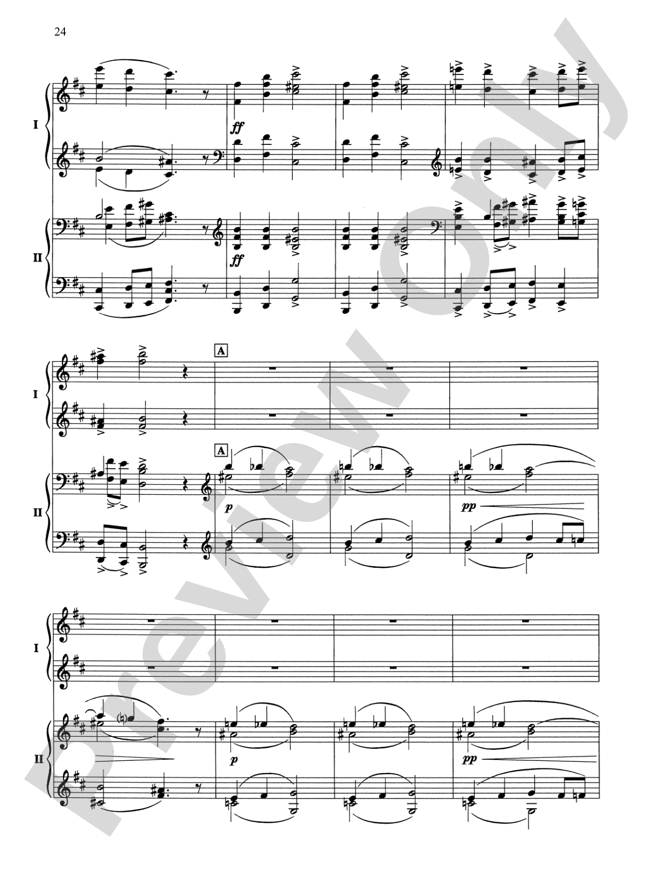 5 Classical Favorites Arranged for Two Pianos, Four Hands: Piano Duets & Four Hands
