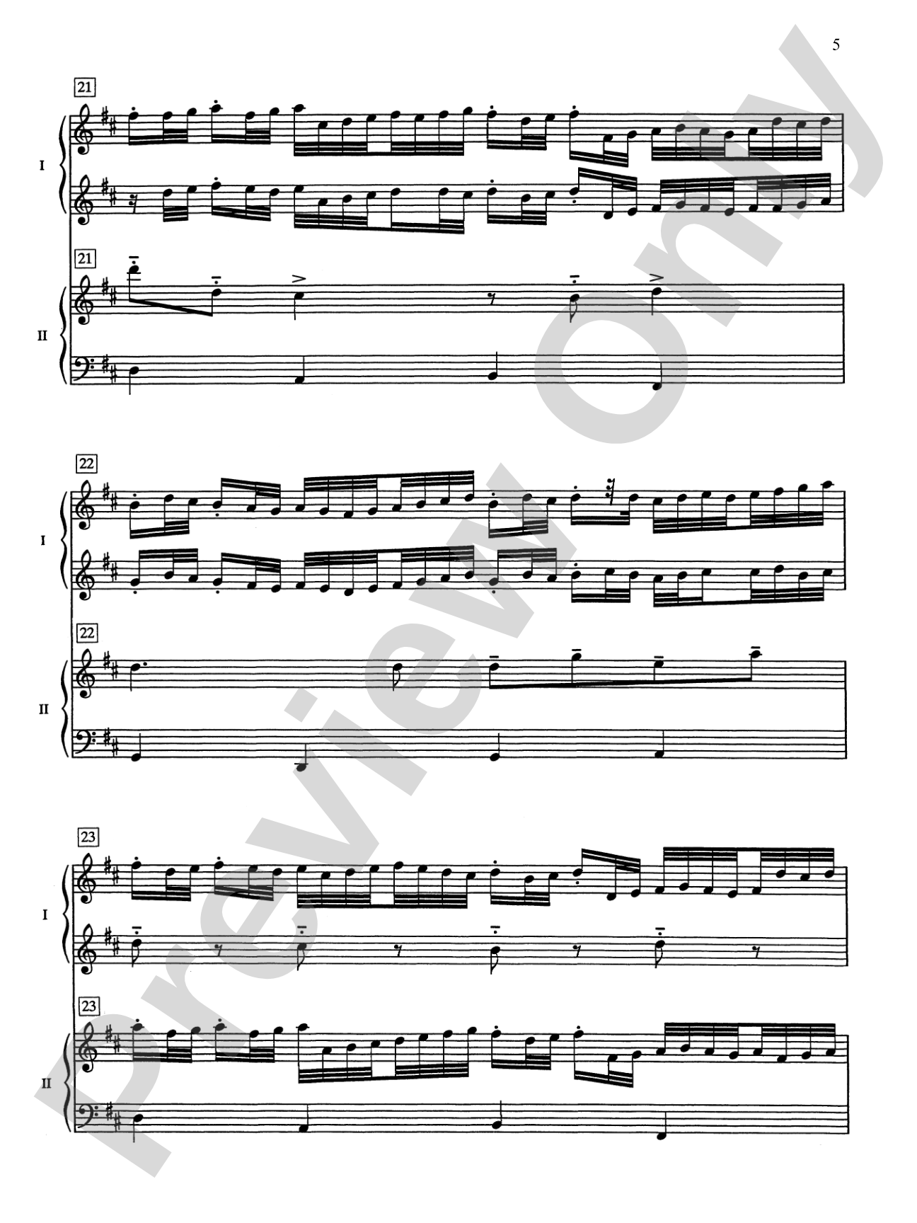 5 Classical Favorites Arranged for Two Pianos, Four Hands: Piano Duets & Four Hands
