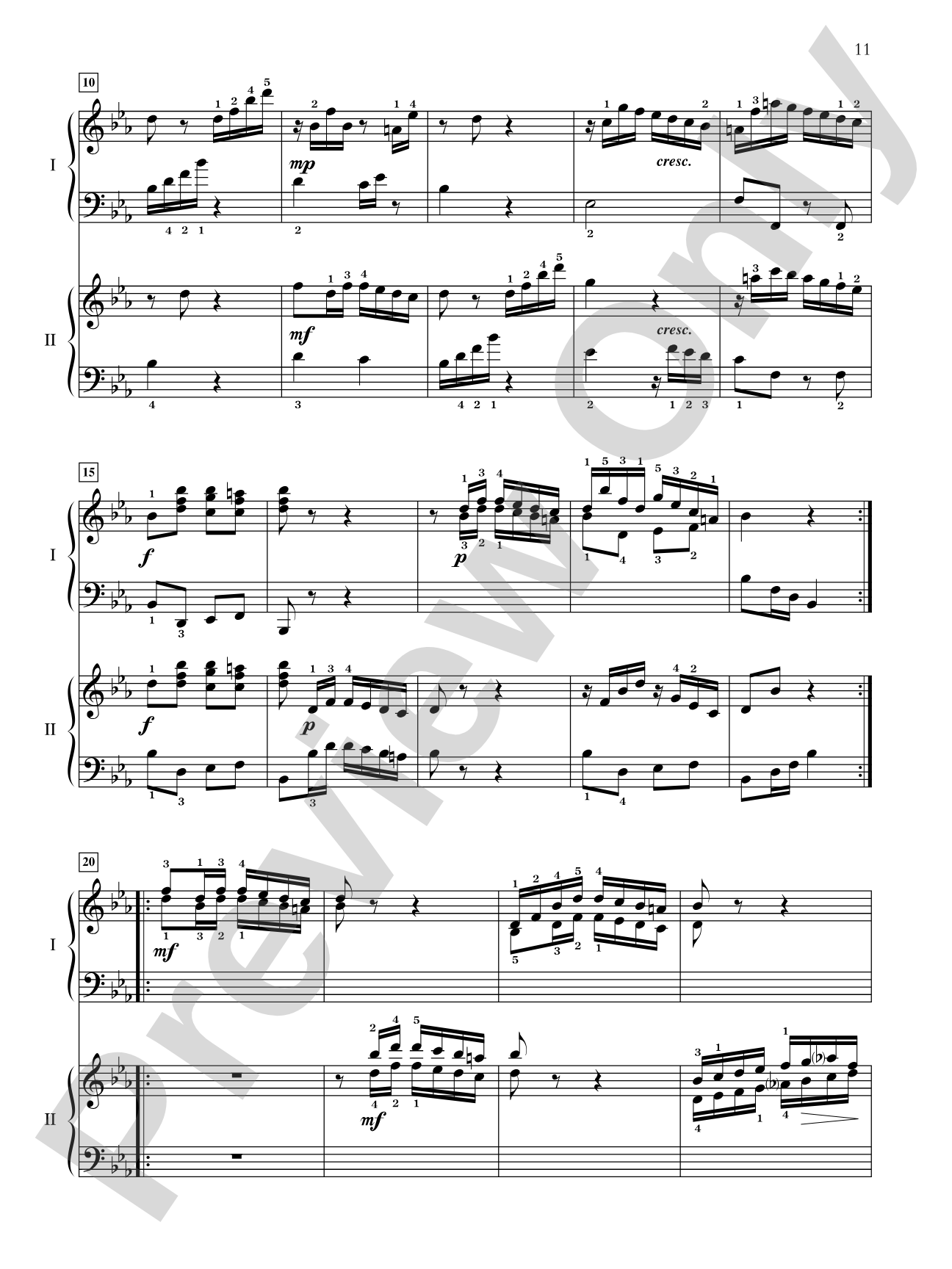 Essential Two-Piano Repertoire: 20 Late Intermediate to Early Advanced Selections in Their Original Form - Piano Duo (2 Pianos, 4 Hands): Piano Duets & Four Hands