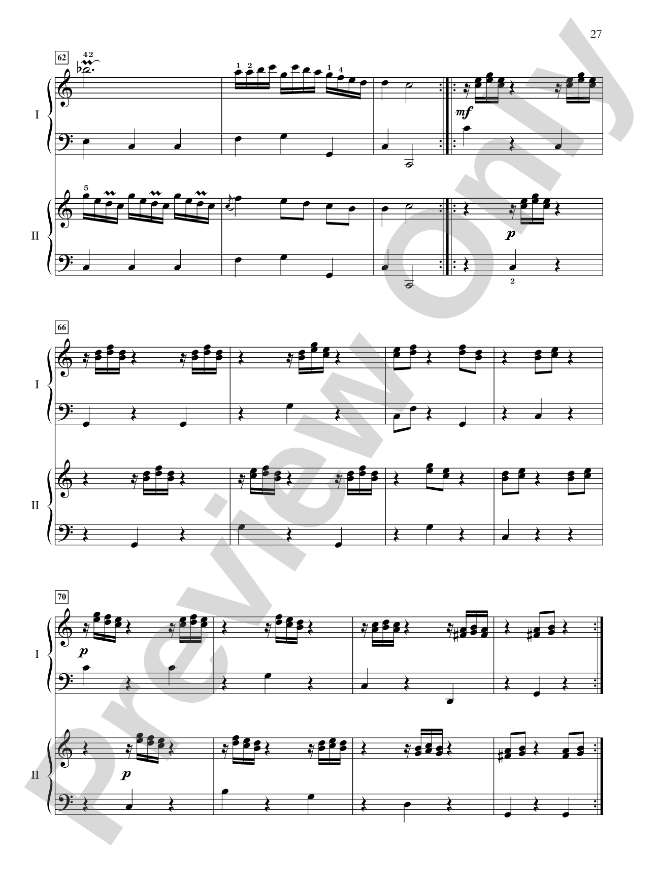 Essential Two-Piano Repertoire: 20 Late Intermediate to Early Advanced Selections in Their Original Form - Piano Duo (2 Pianos, 4 Hands): Piano Duets & Four Hands