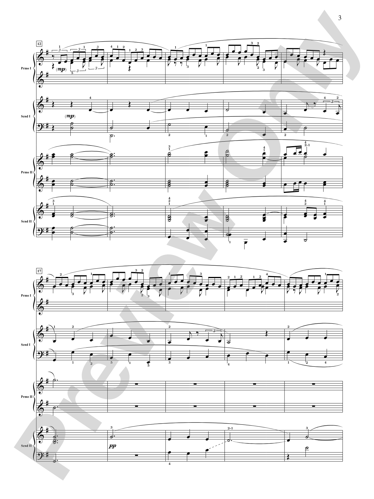 Jesu, Joy of Man's Desiring - Piano Quartet (2 Pianos, 8 Hands): Piano