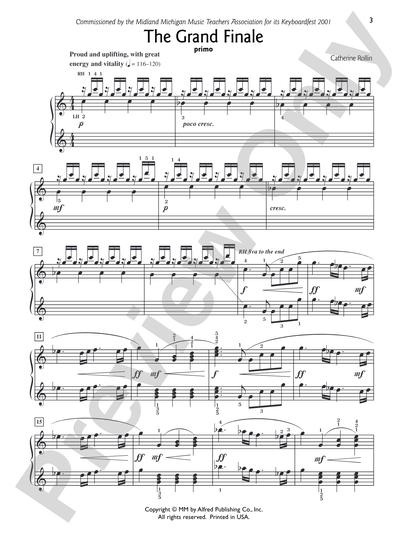 The Grand Finale - Piano Duet (1 Piano, 4 Hands): Piano Duets & Four Hands