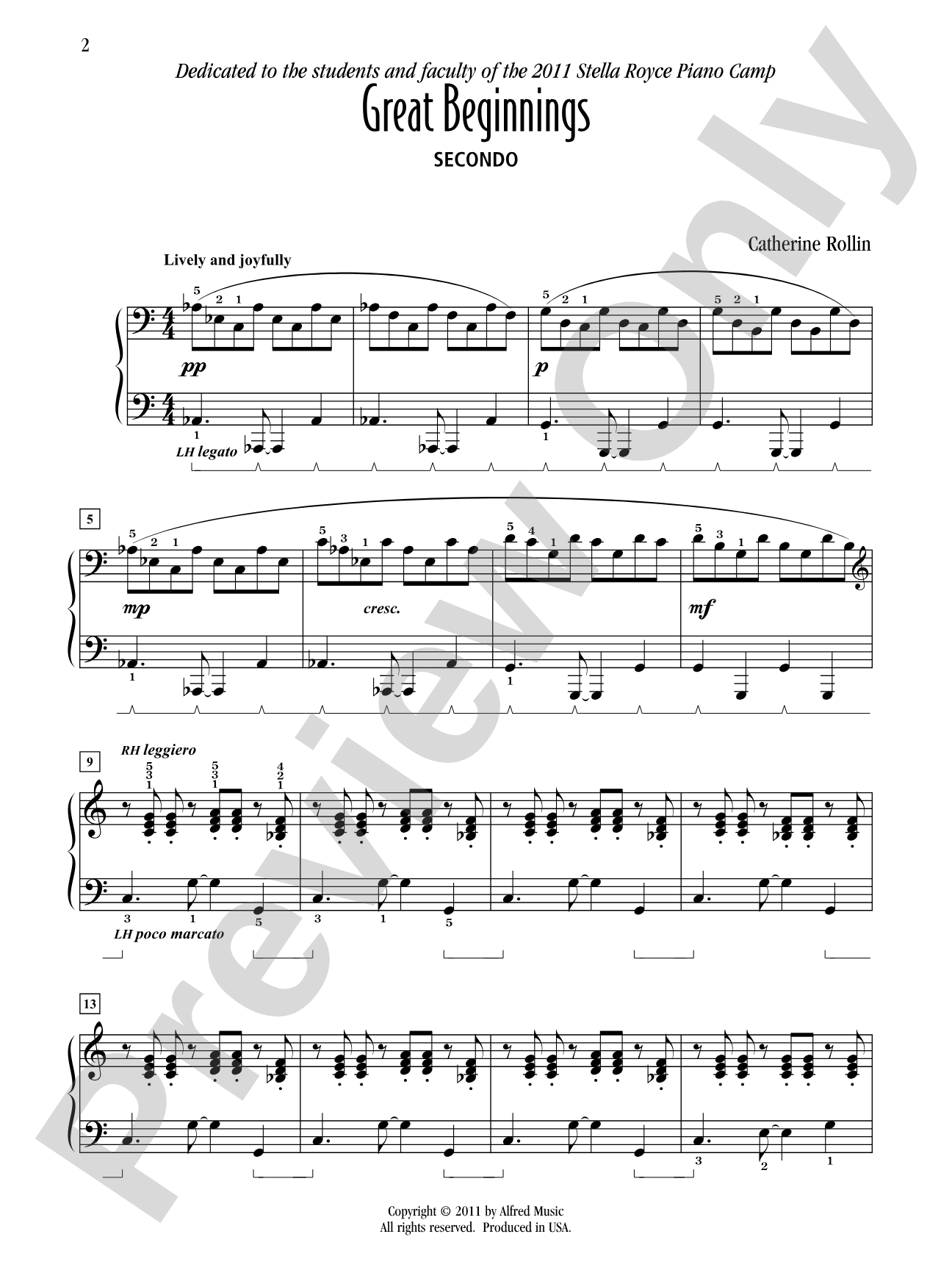 Great Beginnings - Piano Duet (1 Piano, 4 Hands): Piano Duets & Four Hands