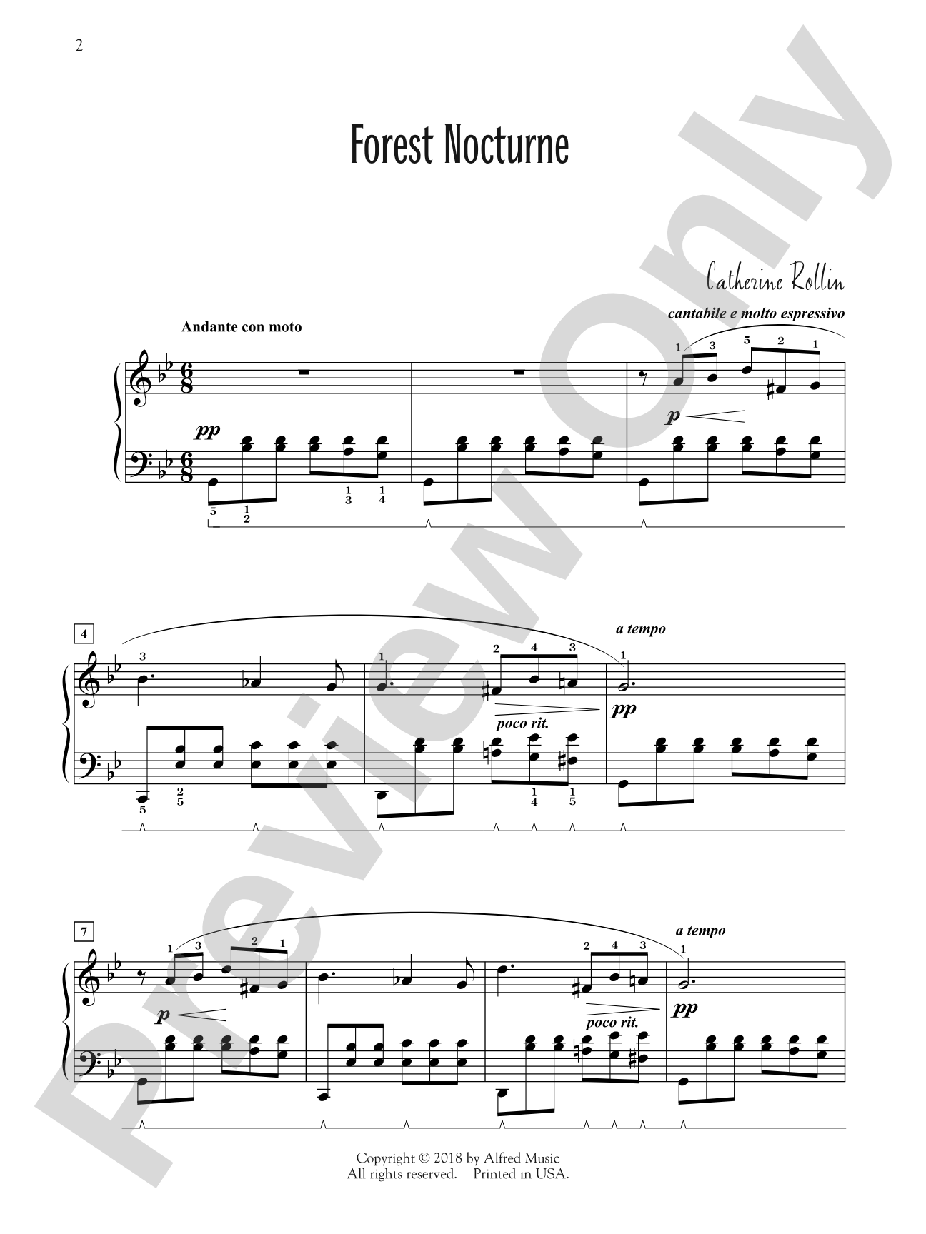 Three Romances - Piano Suite: Piano
