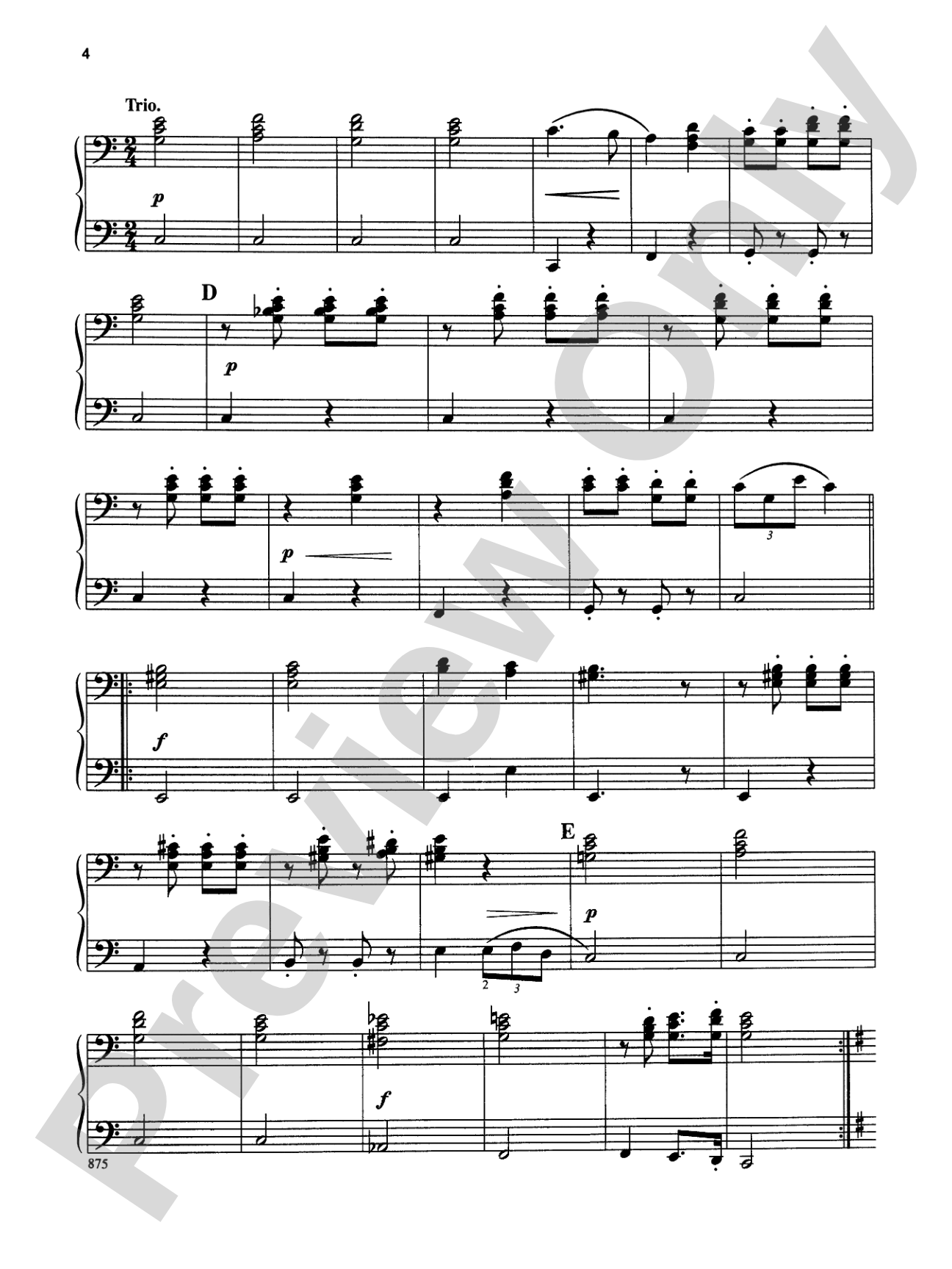 Children's March - Piano Quartet (2 Pianos, 8 Hands): Piano