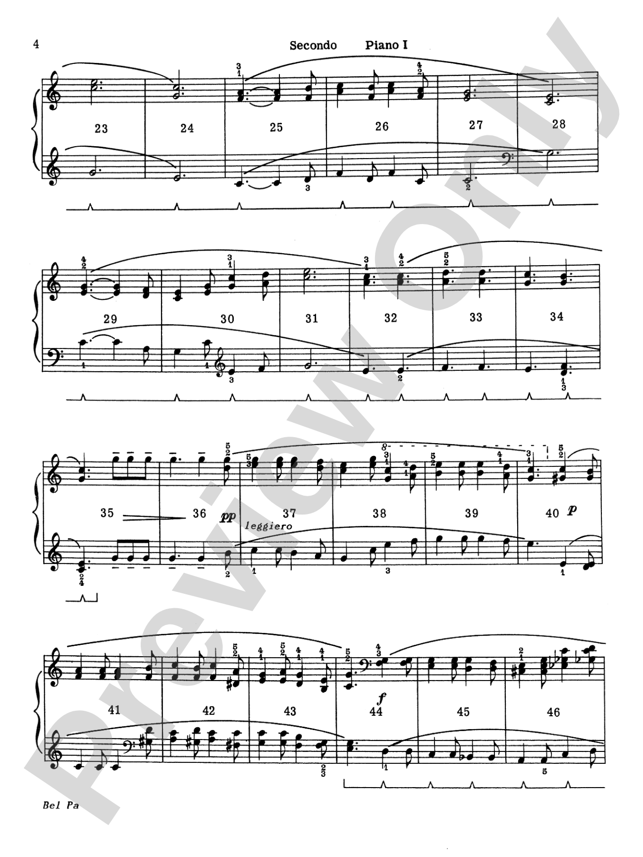Battle Hymn of the Republic - Piano Quartet (2 Pianos, 8 Hands): Piano