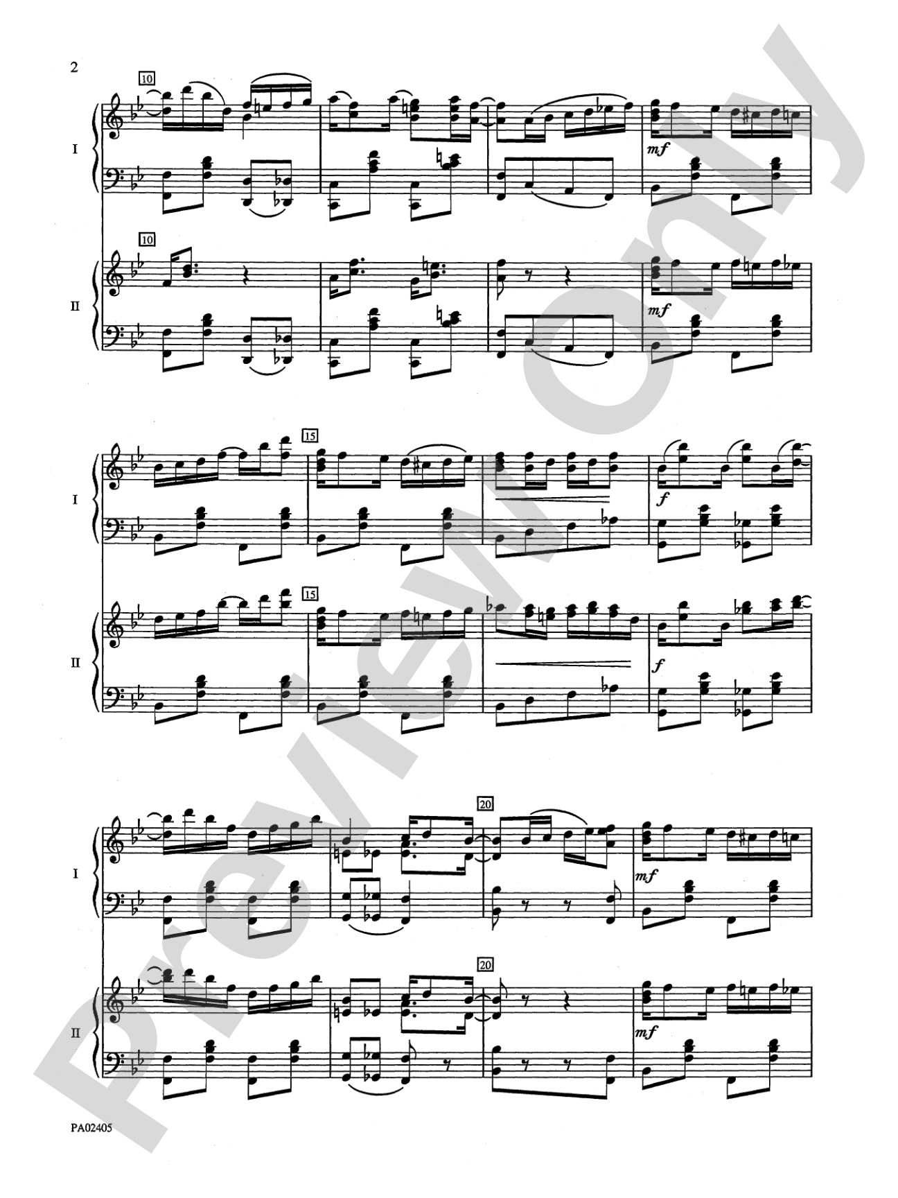 Pineapple Rag - Piano Duo (2 Pianos, 4 Hands): Piano Duets & Four Hands