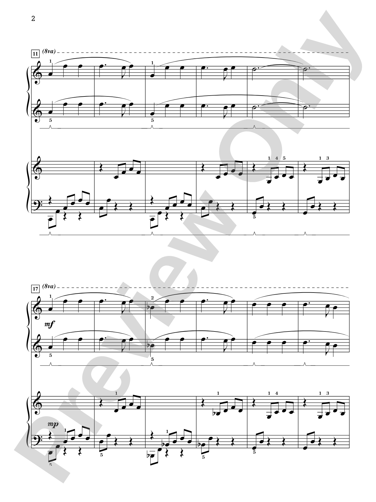 Christmas for Sharing - Piano Duo (2 Pianos, 4 Hands): Piano Duets & Four Hands