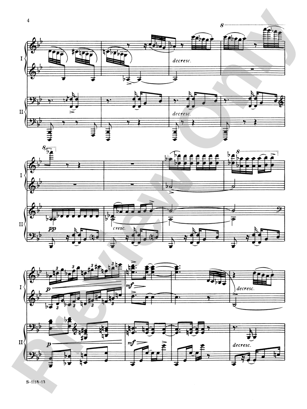 Preludes - Piano Duo (2 Pianos, 4 Hands): Piano Duets & Four Hands