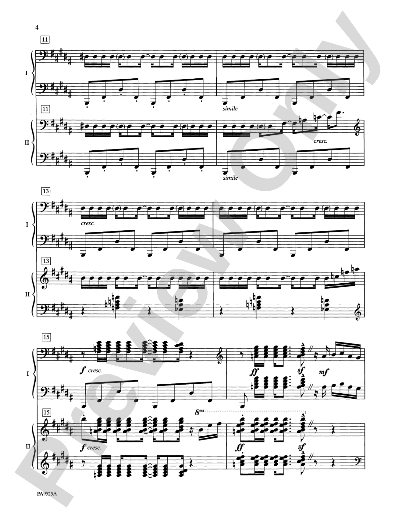 Toccata Española - Piano Duo (2 Pianos, 4 Hands): Piano Duets & Four Hands
