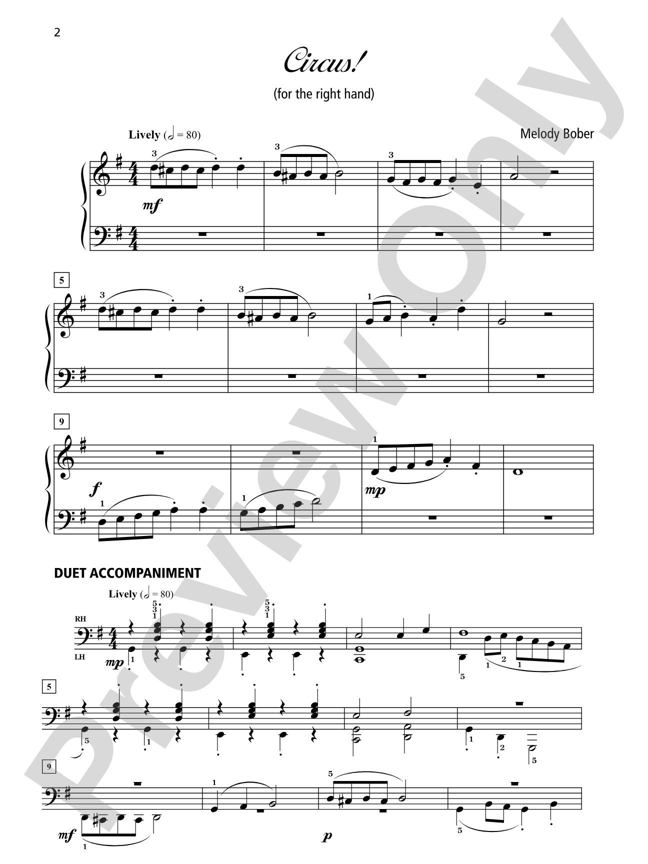 Grand One-Hand Solos for Piano, Book 2: 8 Elementary Pieces for Right or Left Hand Alone: Piano