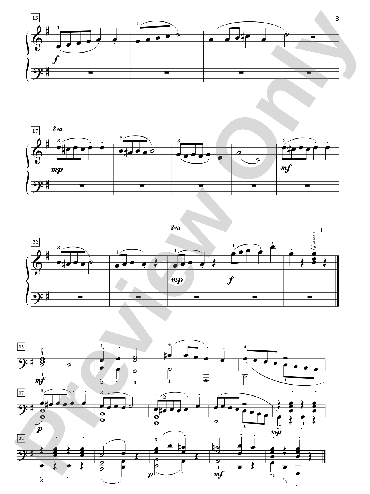 Grand One-Hand Solos for Piano, Book 2: 8 Elementary Pieces for Right or Left Hand Alone: Piano