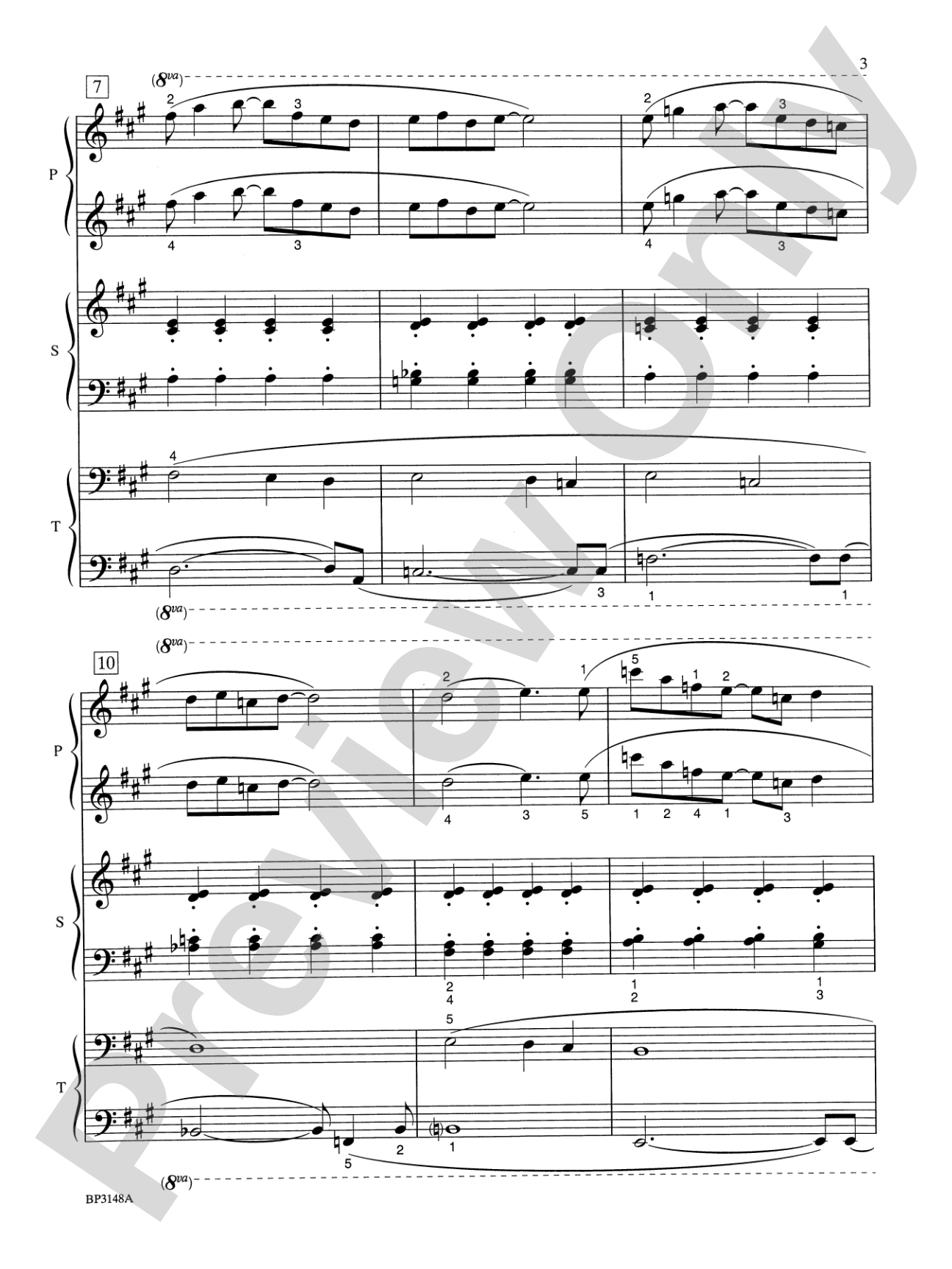 Jazz for Three - Piano Trio (1 Piano, 6 Hands): Piano