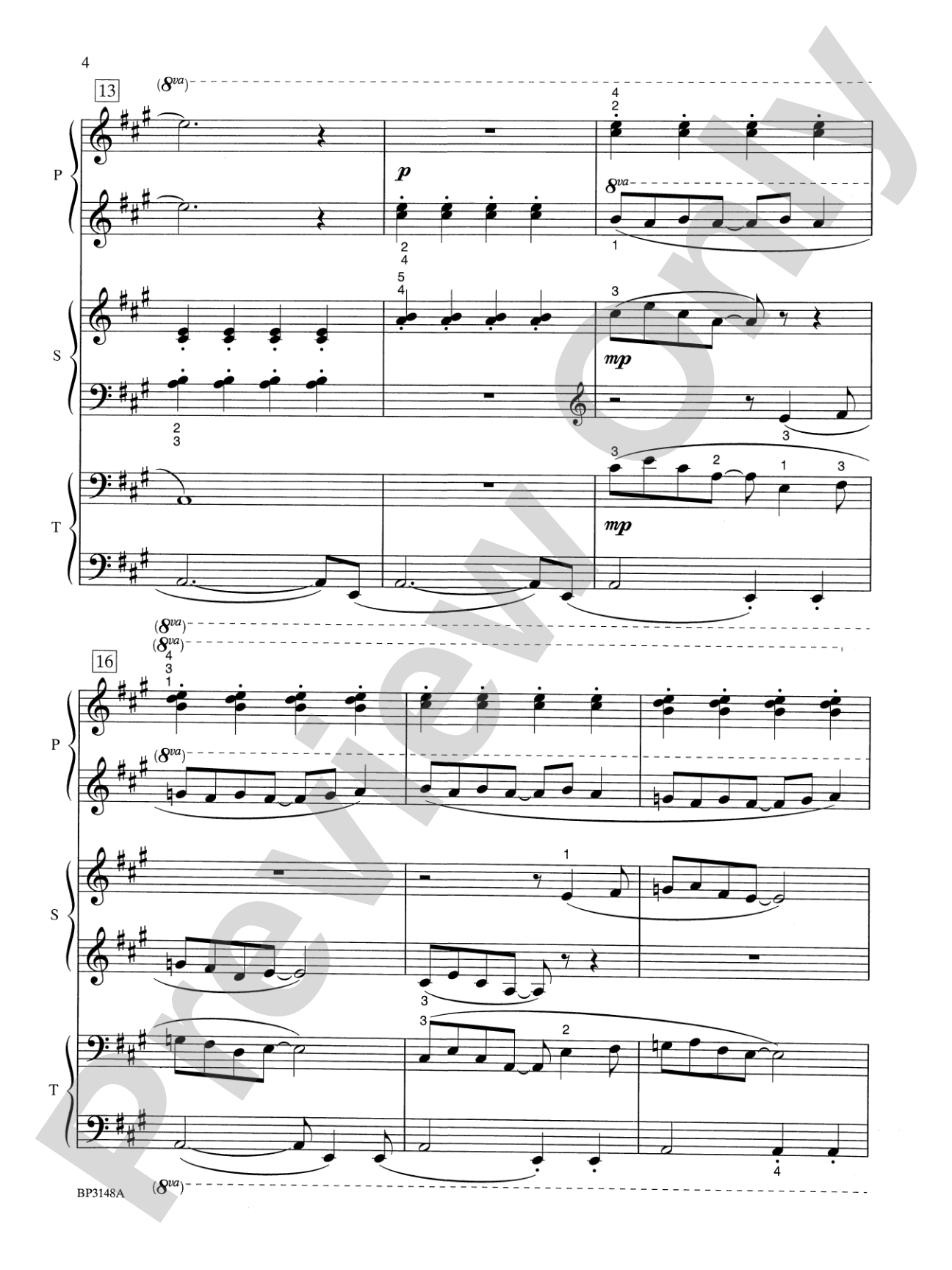 Jazz for Three - Piano Trio (1 Piano, 6 Hands): Piano