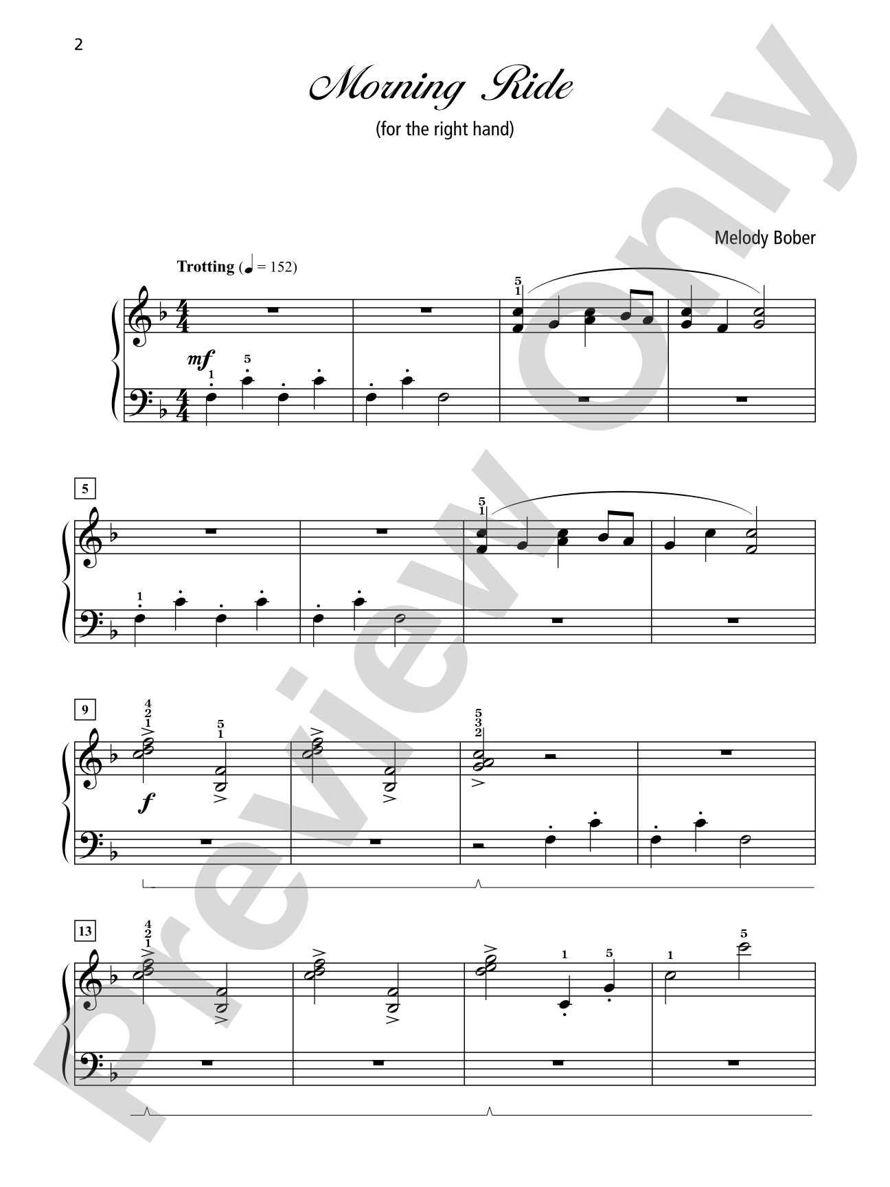 Grand One-Hand Solos for Piano, Book 3: 8 Late Elementary Pieces for Right or Left Hand Alone: Piano