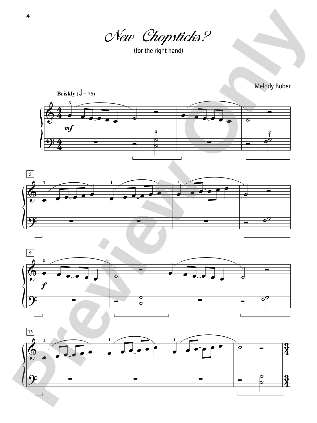 Grand One-Hand Solos for Piano, Book 3: 8 Late Elementary Pieces for Right or Left Hand Alone: Piano