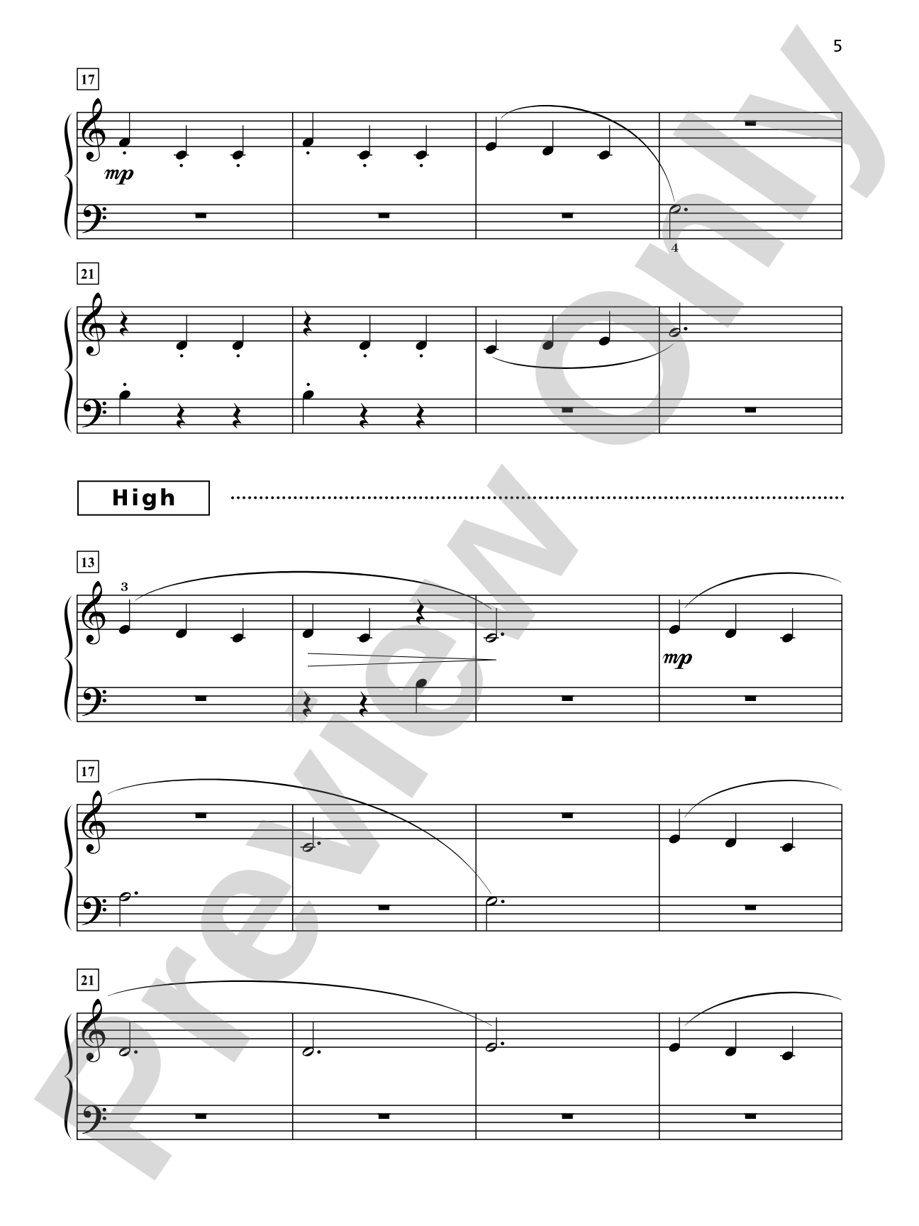 Grand Trios for Piano, Book 1: 4 Early Elementary Pieces for One Piano, Six Hands: Piano