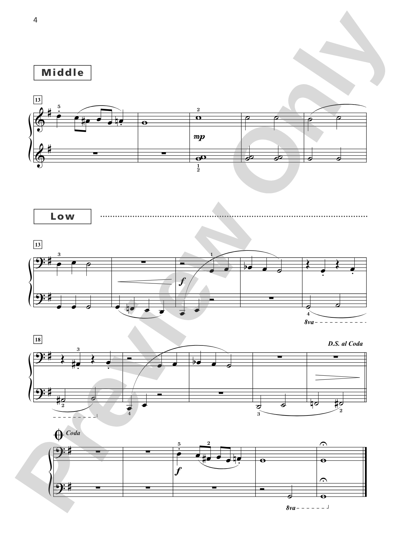 Grand Trios for Piano, Book 3: 4 Late Elementary Pieces for One Piano, Six Hands: Piano