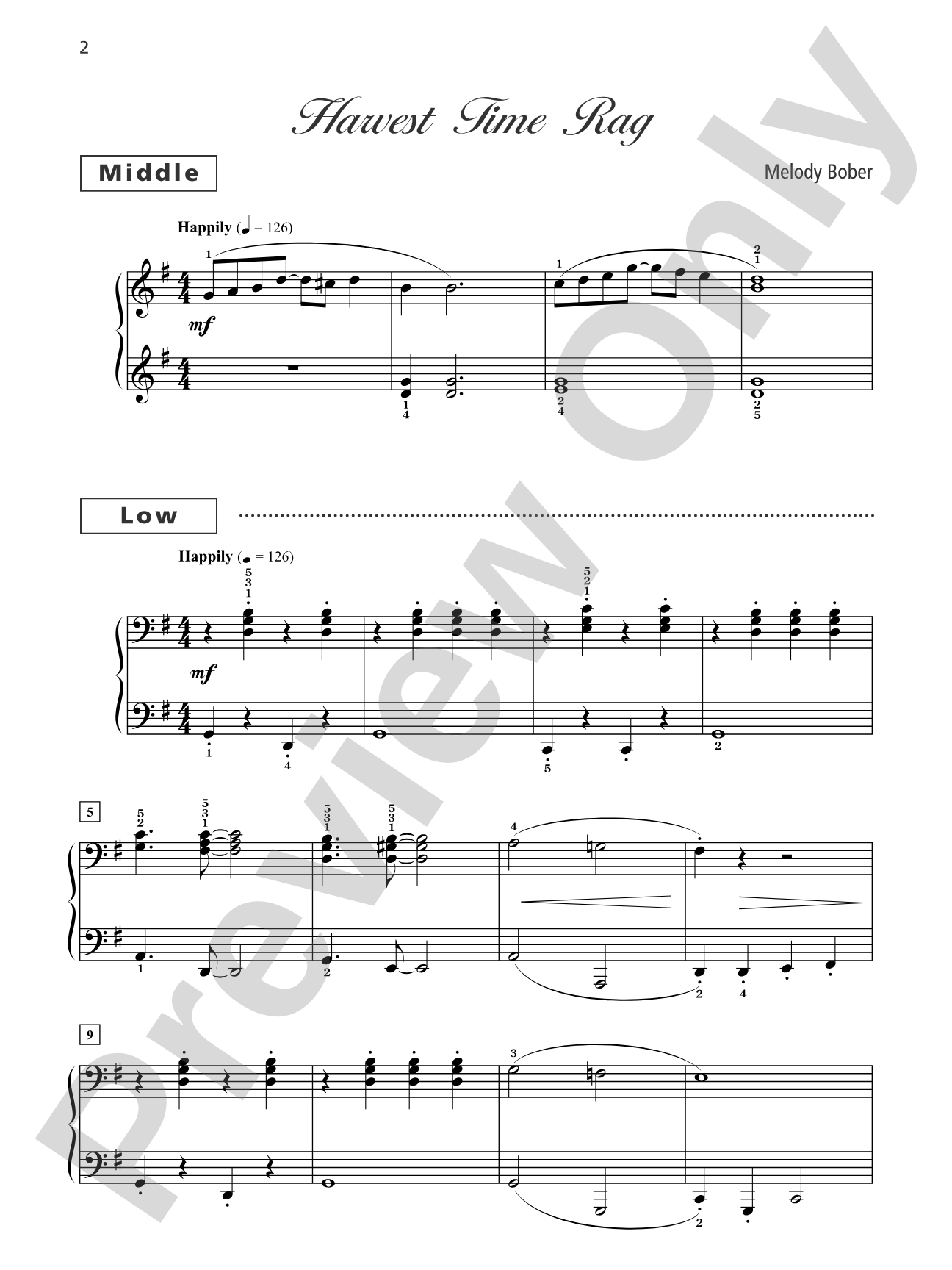 Grand Trios for Piano, Book 4: 4 Early Intermediate Pieces for One Piano, Six Hands: Piano