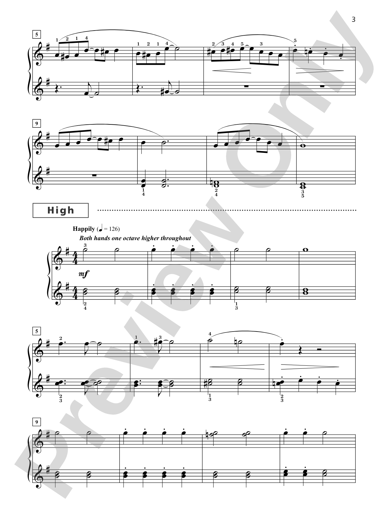 Grand Trios for Piano, Book 4: 4 Early Intermediate Pieces for One Piano, Six Hands: Piano