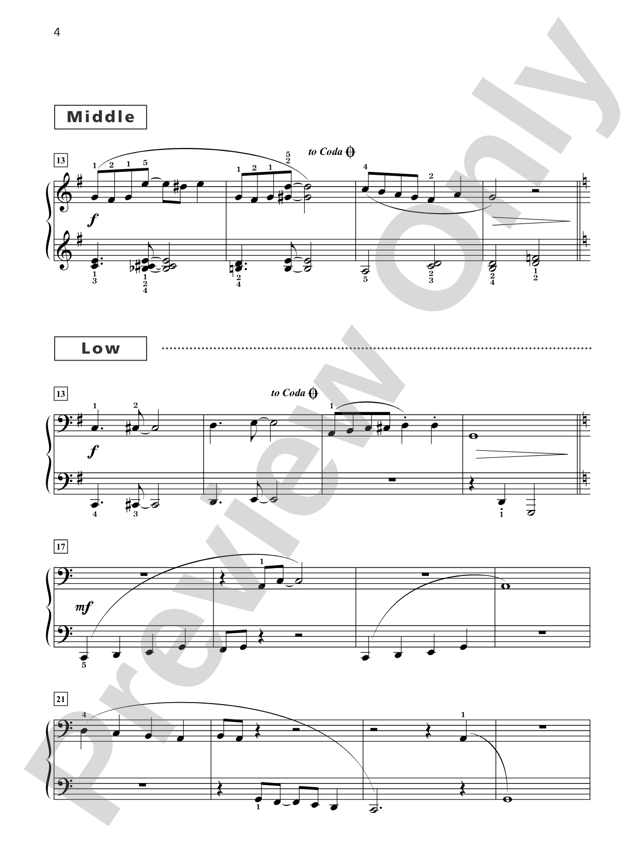 Grand Trios for Piano, Book 4: 4 Early Intermediate Pieces for One Piano, Six Hands: Piano