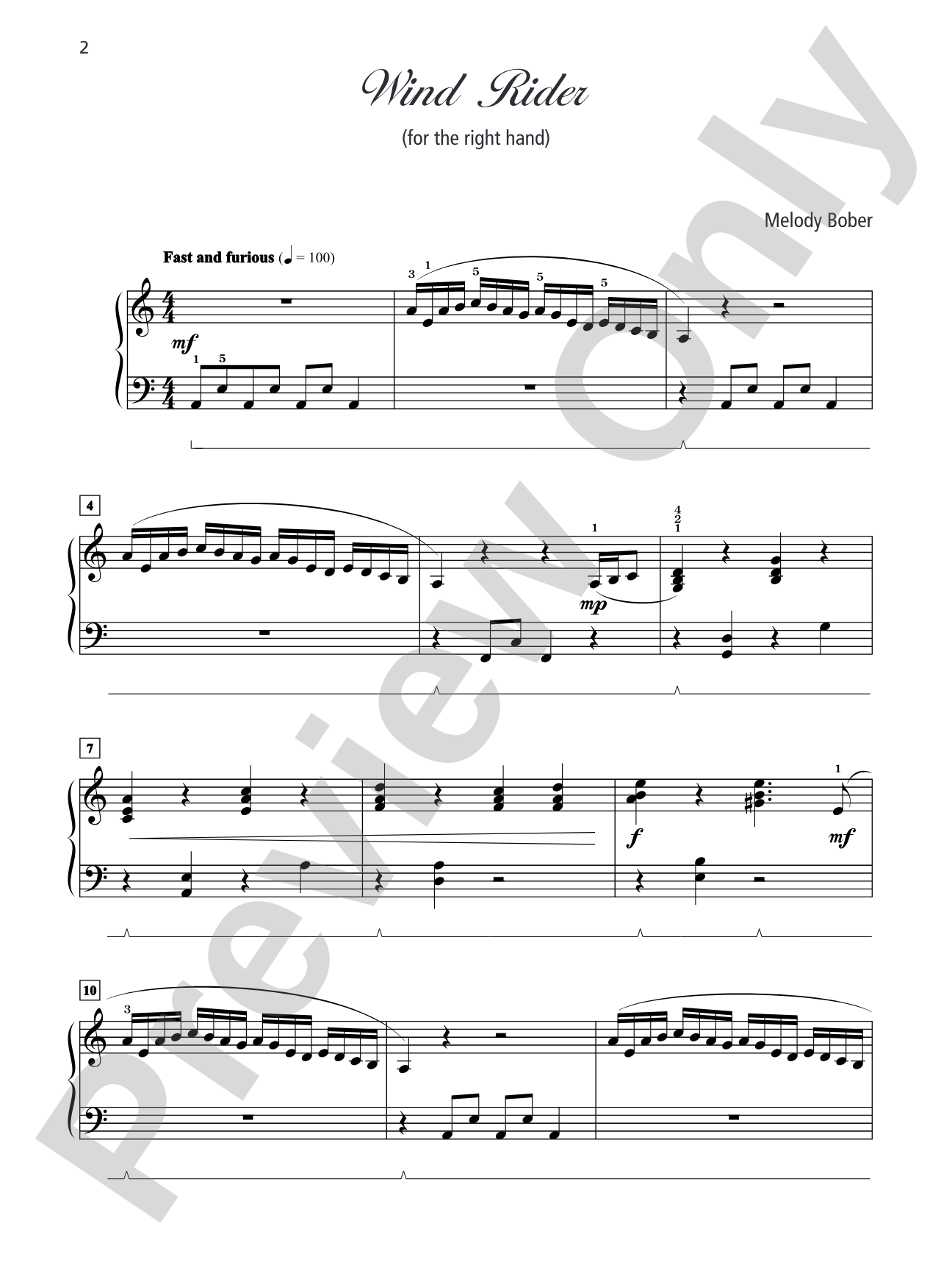 Grand One-Hand Solos for Piano, Book 6: 8 Late Intermediate Pieces for Right or Left Hand Alone: Piano