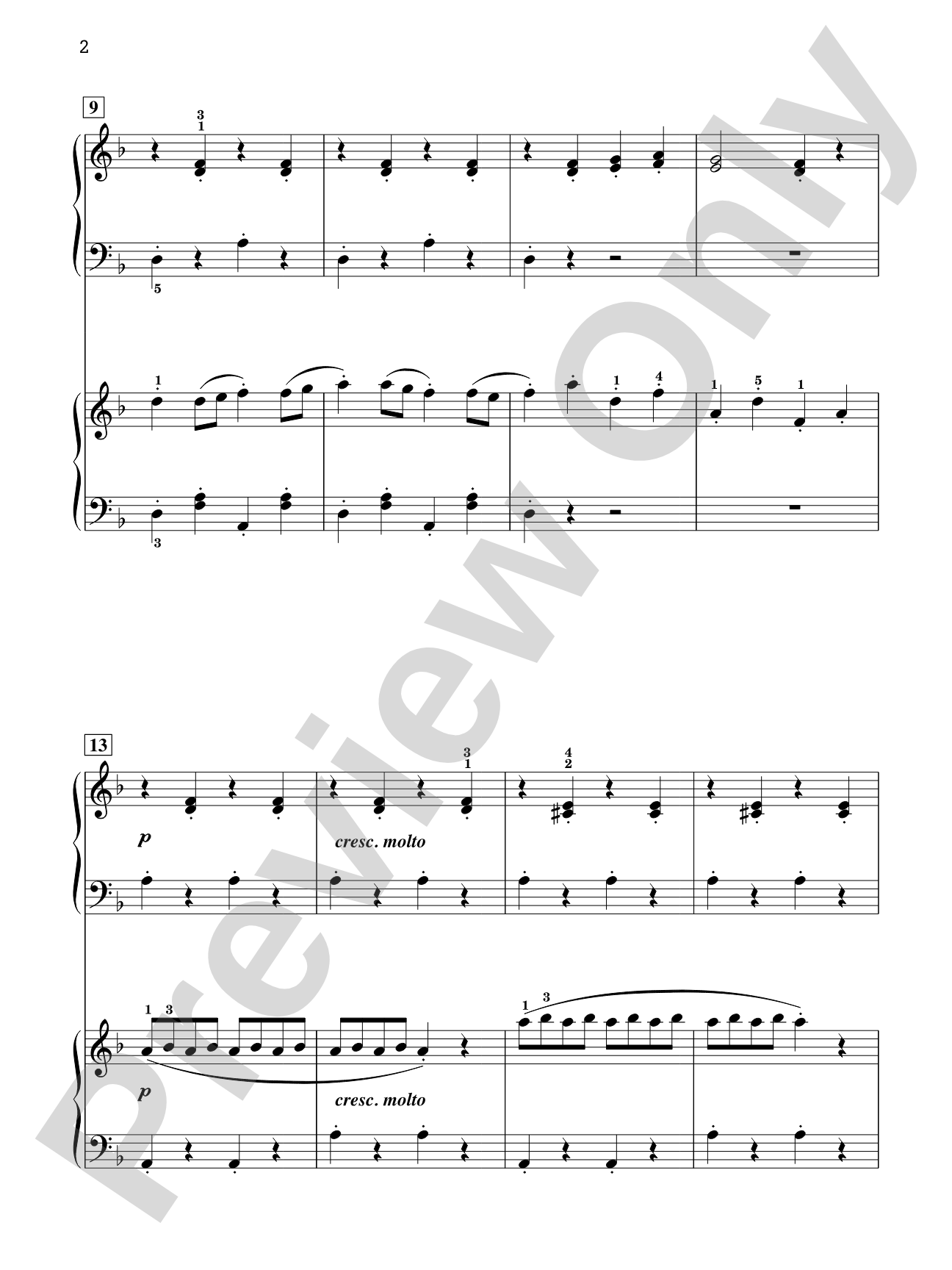 Toccatina - Piano Duo (2 Pianos, 4 Hands): Piano Duets & Four Hands