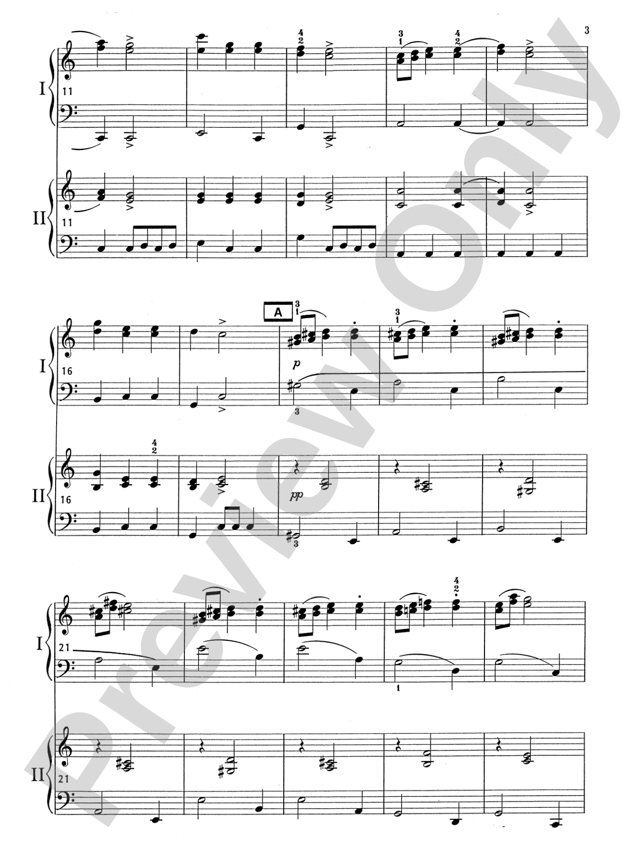 Slavonic Dance No. 1 - Piano Duo (2 Pianos, 4 Hands): Piano Duets & Four Hands