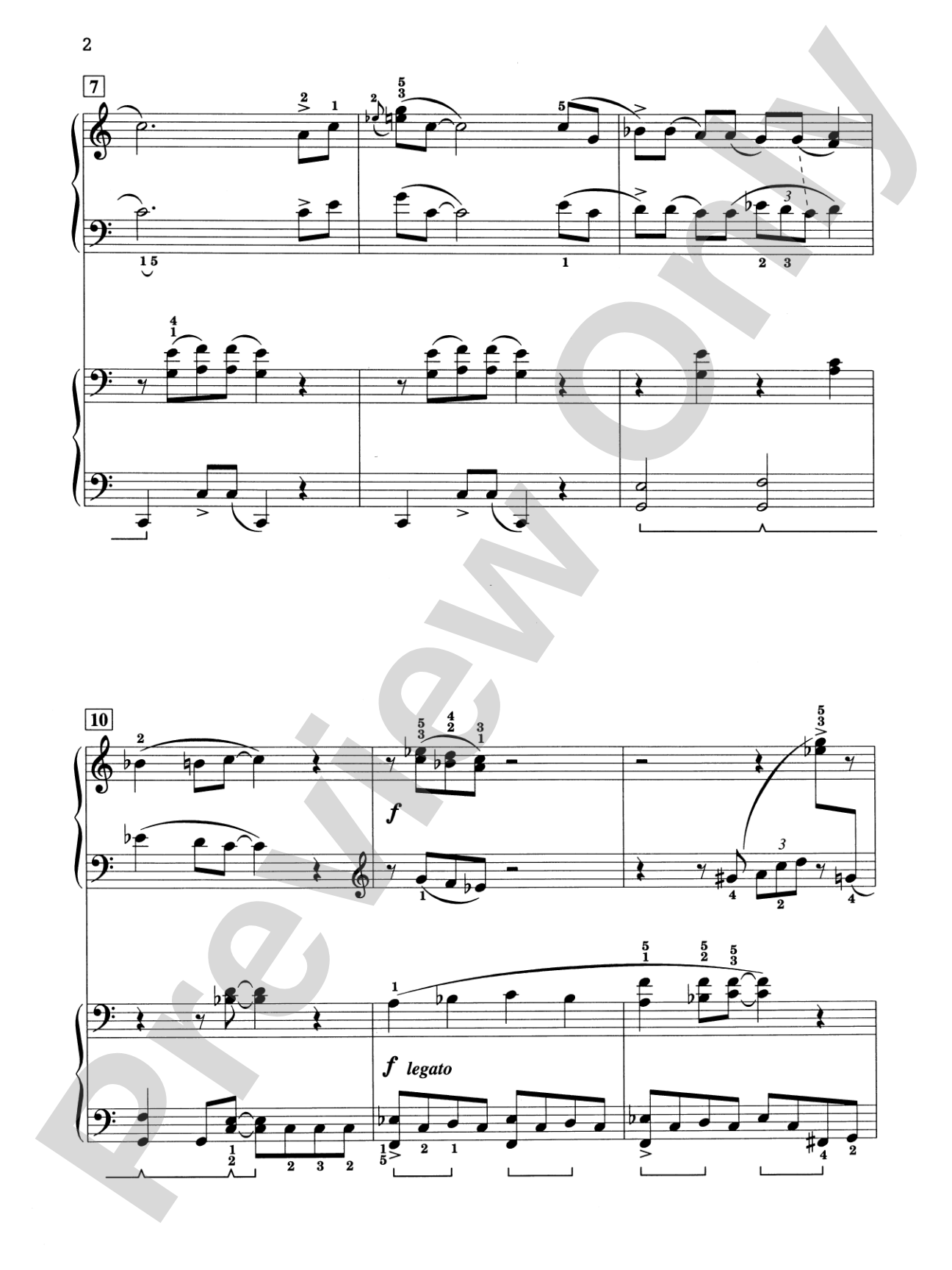 Back Bay Blues - Piano Duo (2 Pianos, 4 Hands): Piano Duets & Four Hands