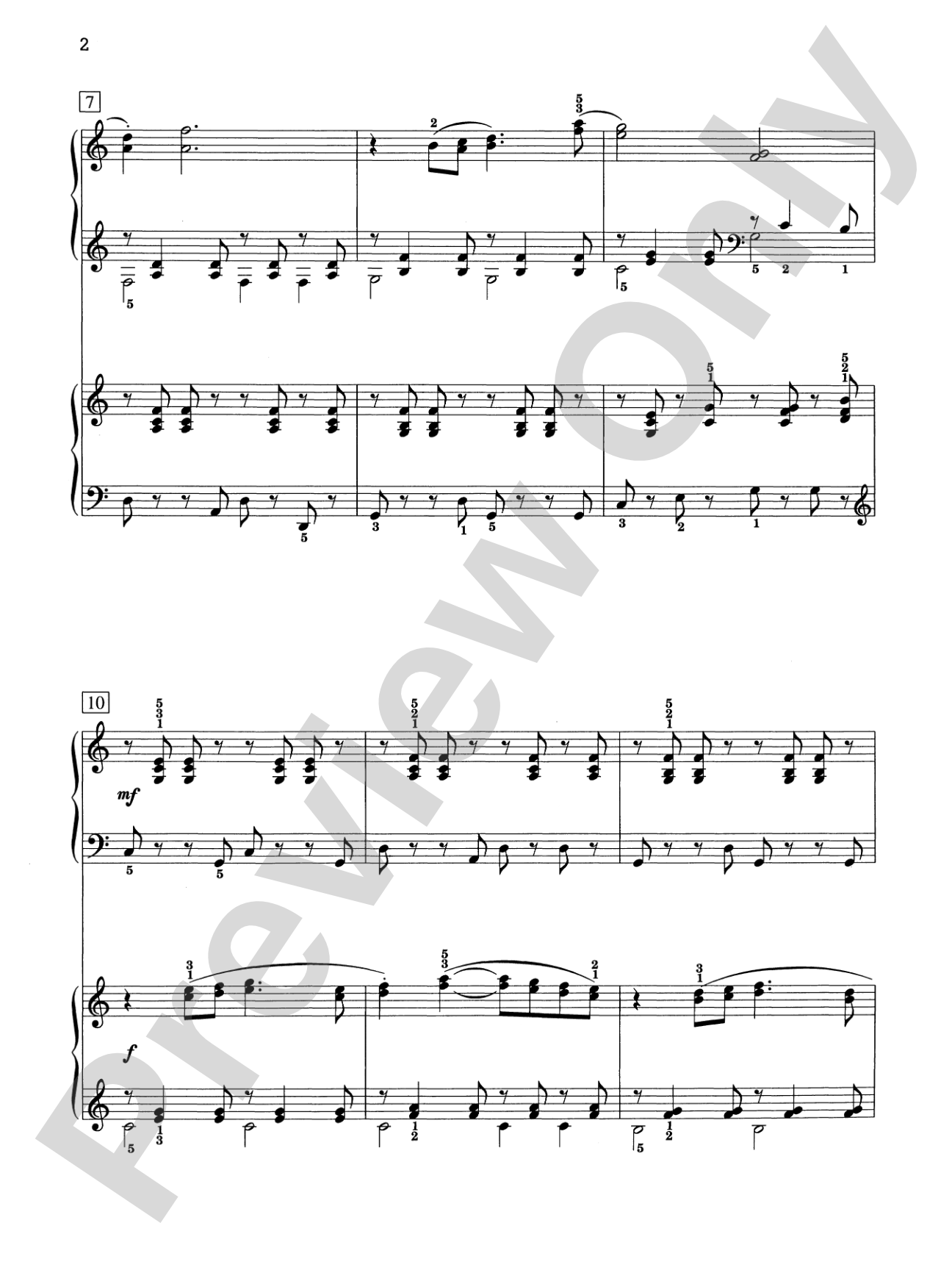 Elegant Hat Dance - Piano Duo (2 Pianos, 4 Hands): Piano Duets & Four Hands
