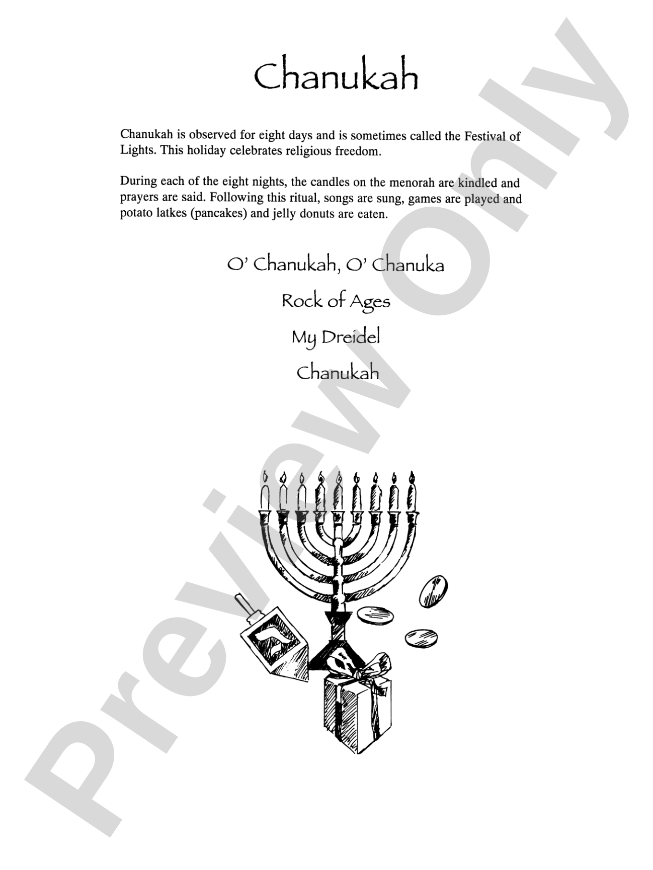 Hebrew Holiday and Folk Songs: With Lyrics, Translations and Guitar Chords: Piano
