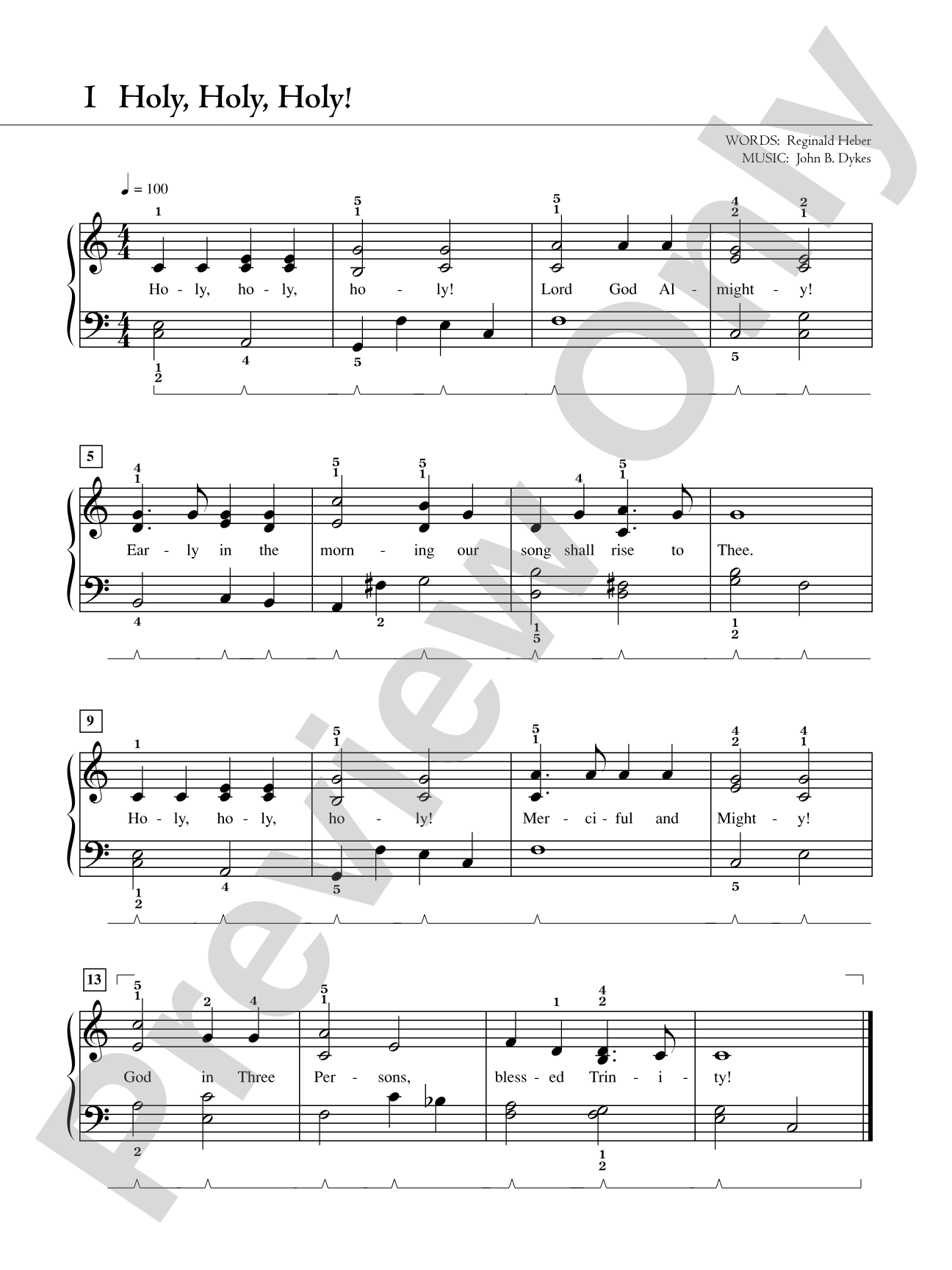 The Piano Student's Hymnal: 30 Hymns Simplified for Late Elementary to Early Intermediate Pianists: Piano