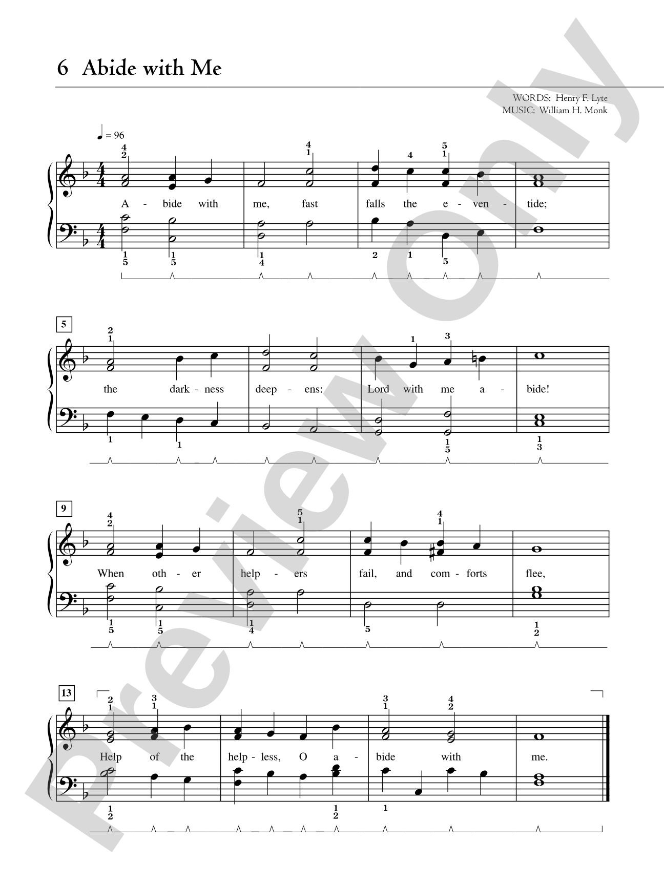 The Piano Student's Hymnal: 30 Hymns Simplified for Late Elementary to Early Intermediate Pianists: Piano