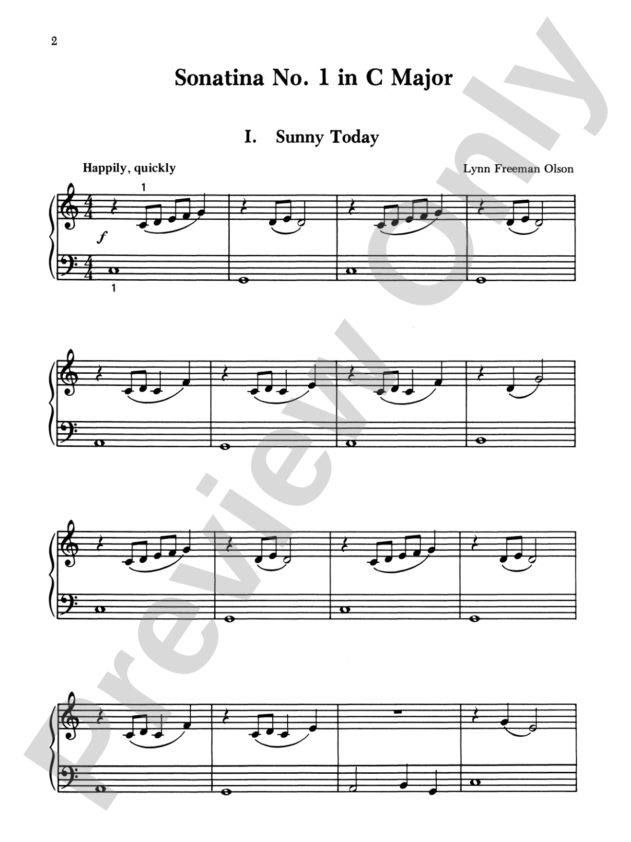 Beginning Sonatinas: Five Original Works in Varying Styles for the Early Grades: Piano