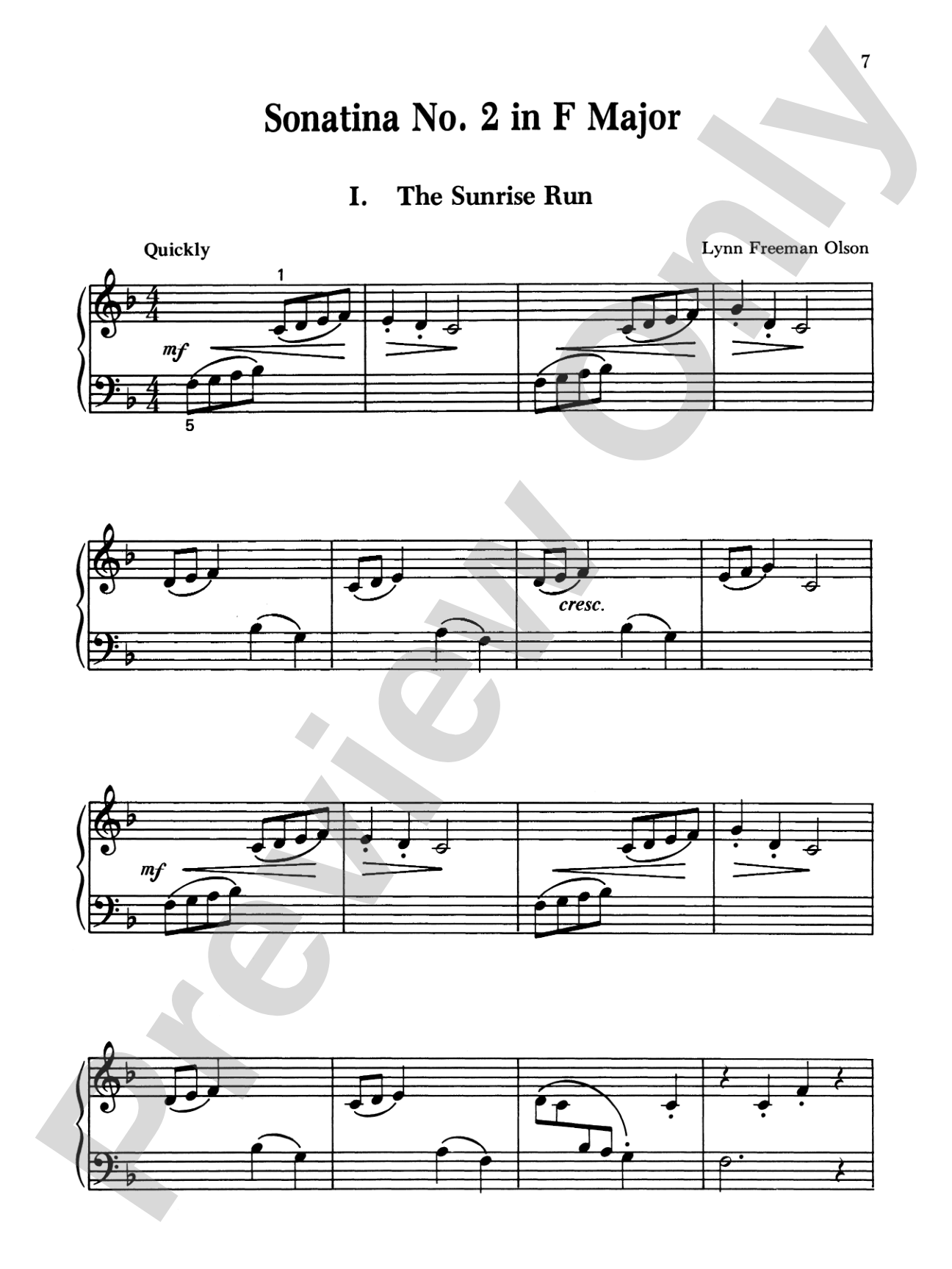 Beginning Sonatinas: Five Original Works in Varying Styles for the Early Grades: Piano