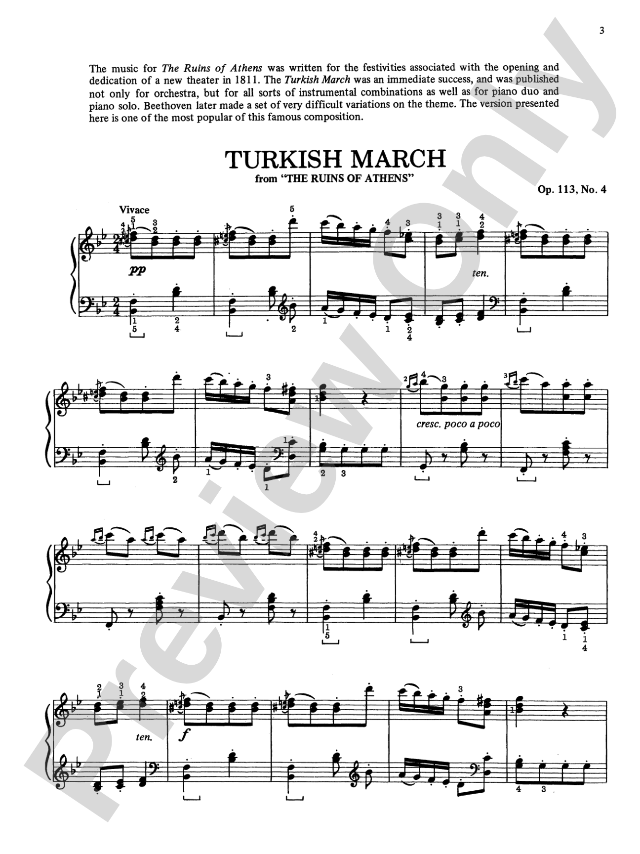 Beethoven: 13 of His Most Popular Piano Pieces: Piano