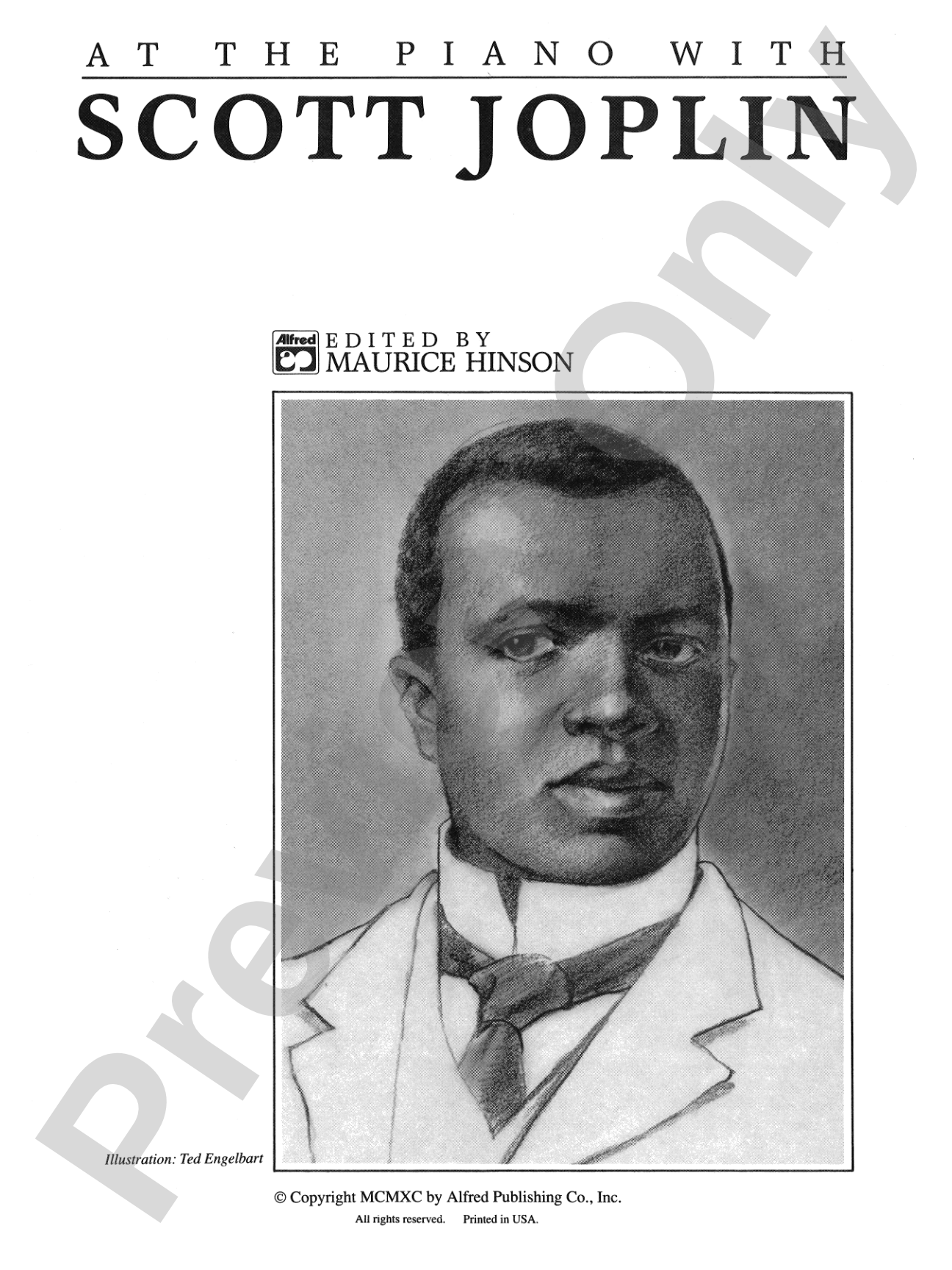 Scott Joplin at the Piano: Piano
