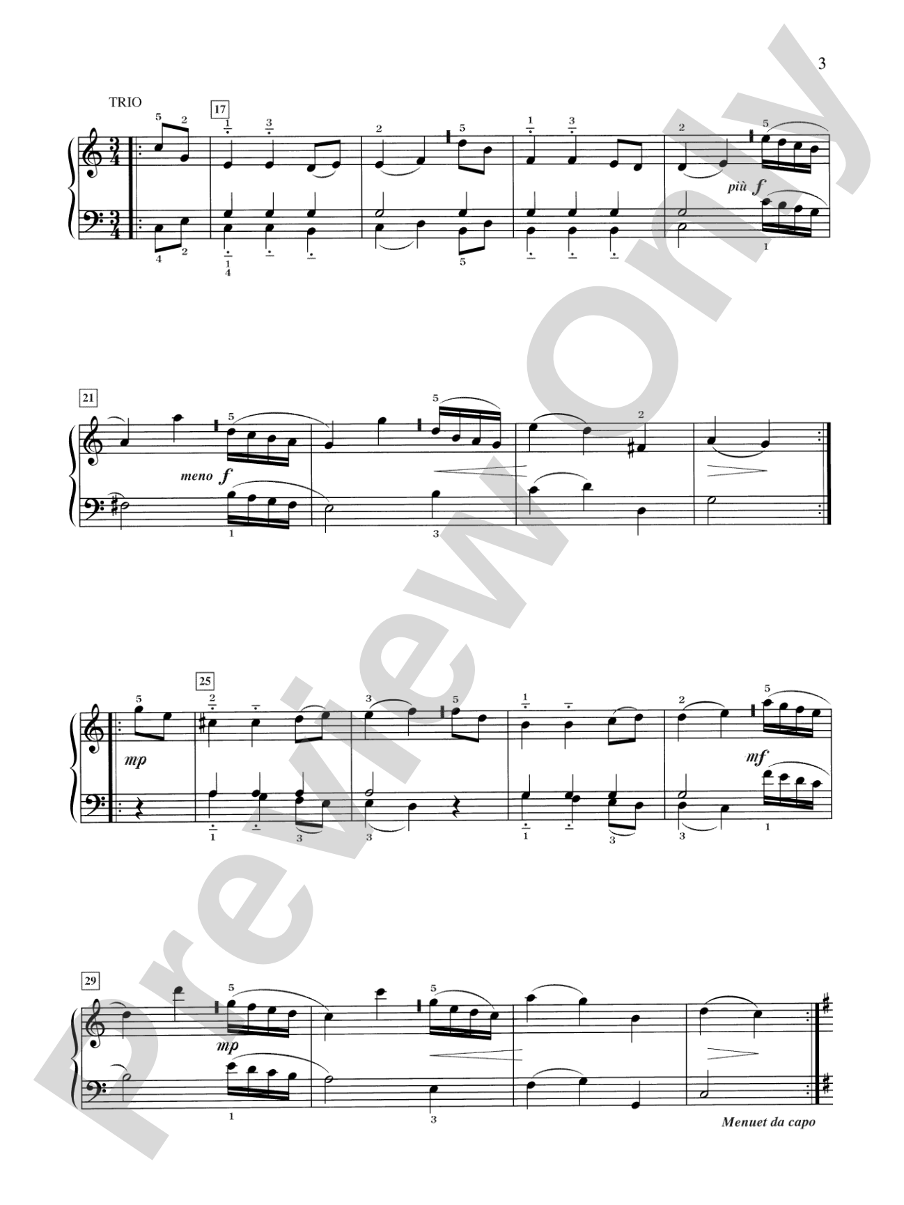 Mozart: First Book for Pianists: Piano
