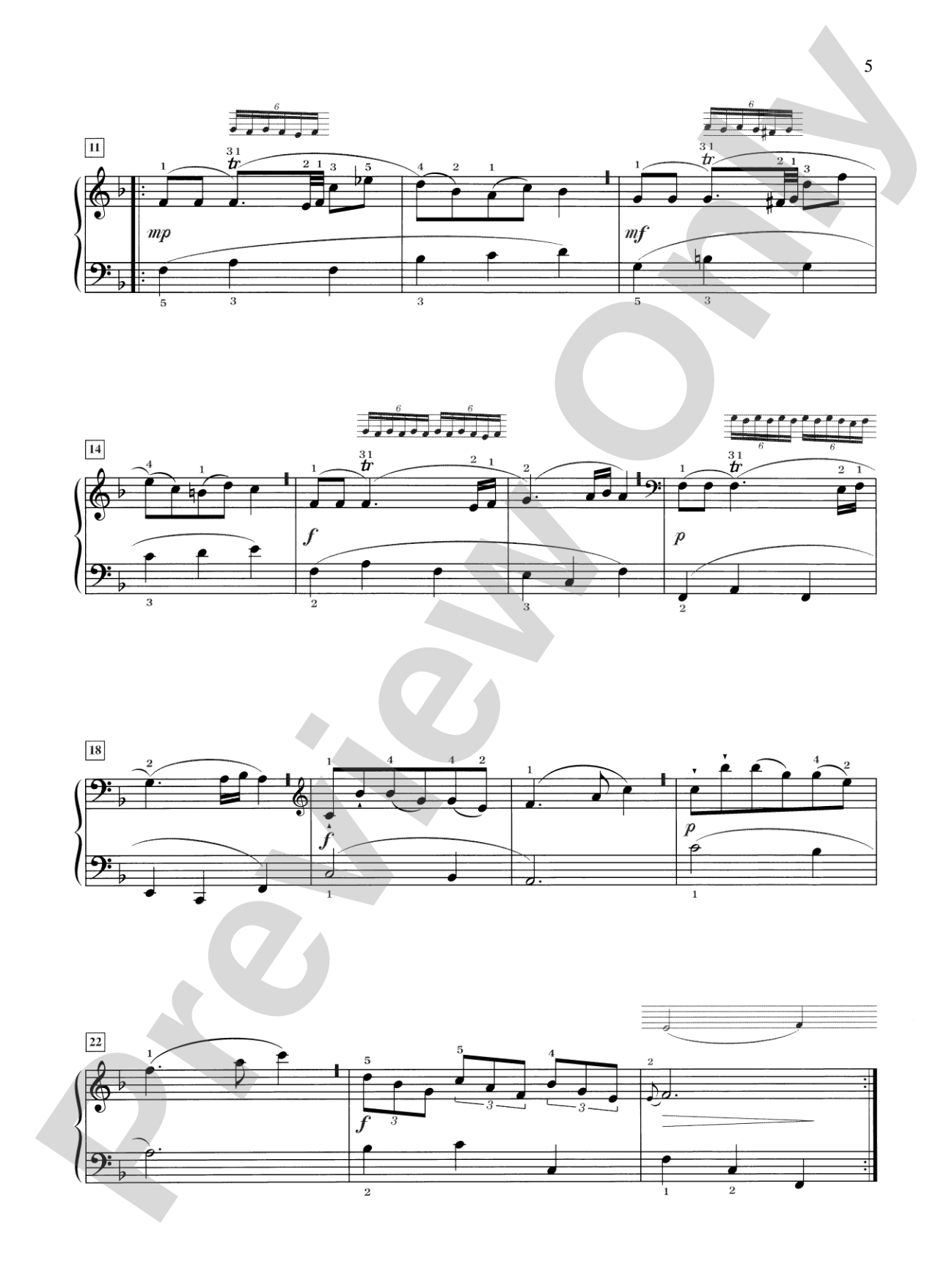 Mozart: First Book for Pianists: Piano