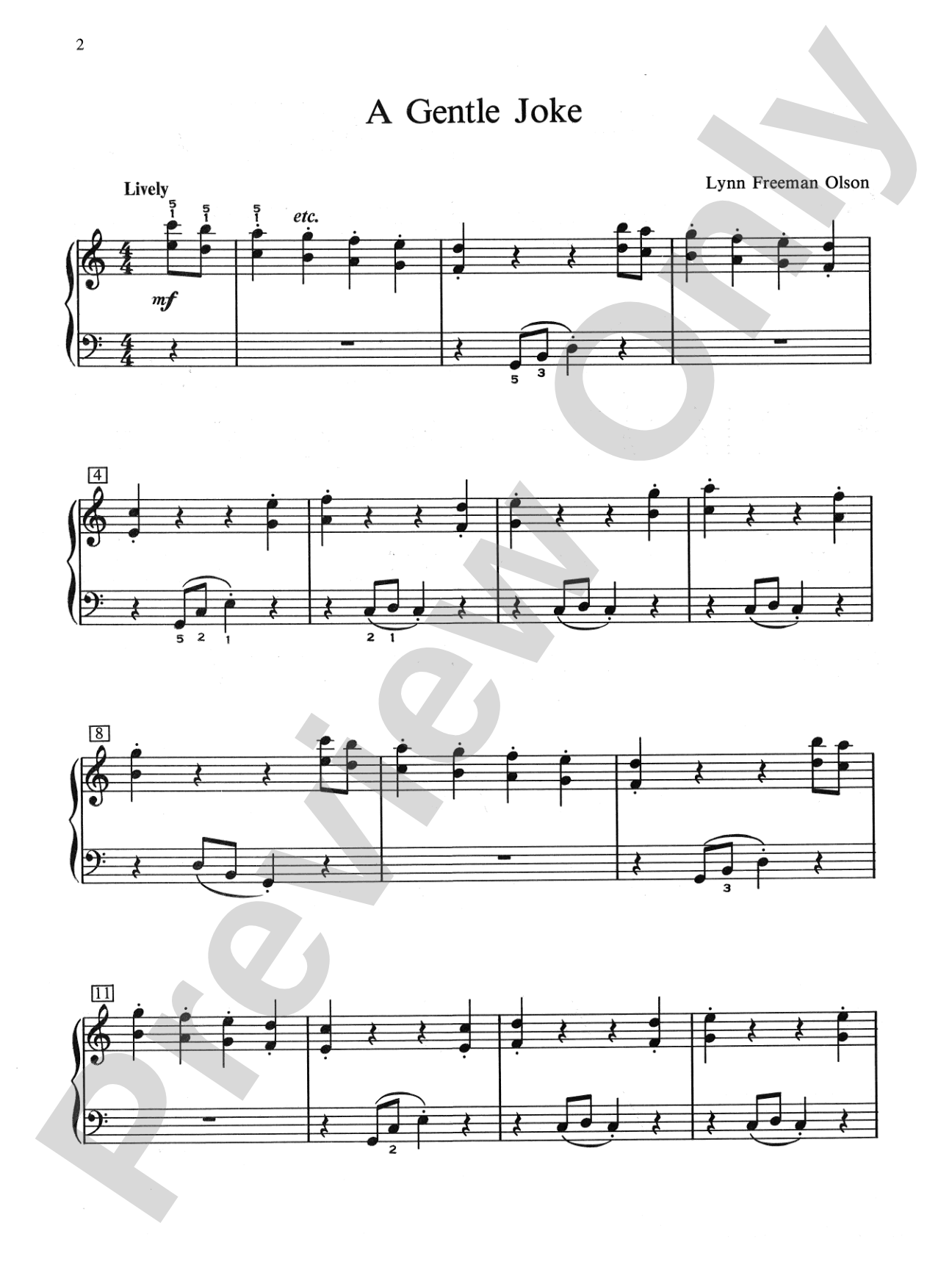 Audience Pleasers, Book 2: A Special Collection of 11 Favorite Solos for Piano Students at the Late Elementary to Early Intermediate Levels: Piano
