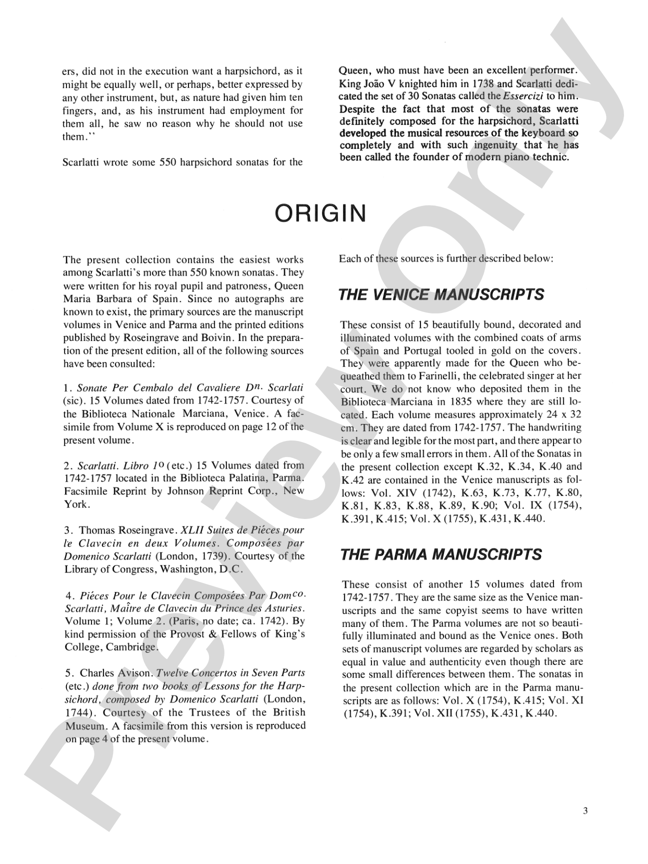 Scarlatti: An Introduction to His Keyboard Works: Piano