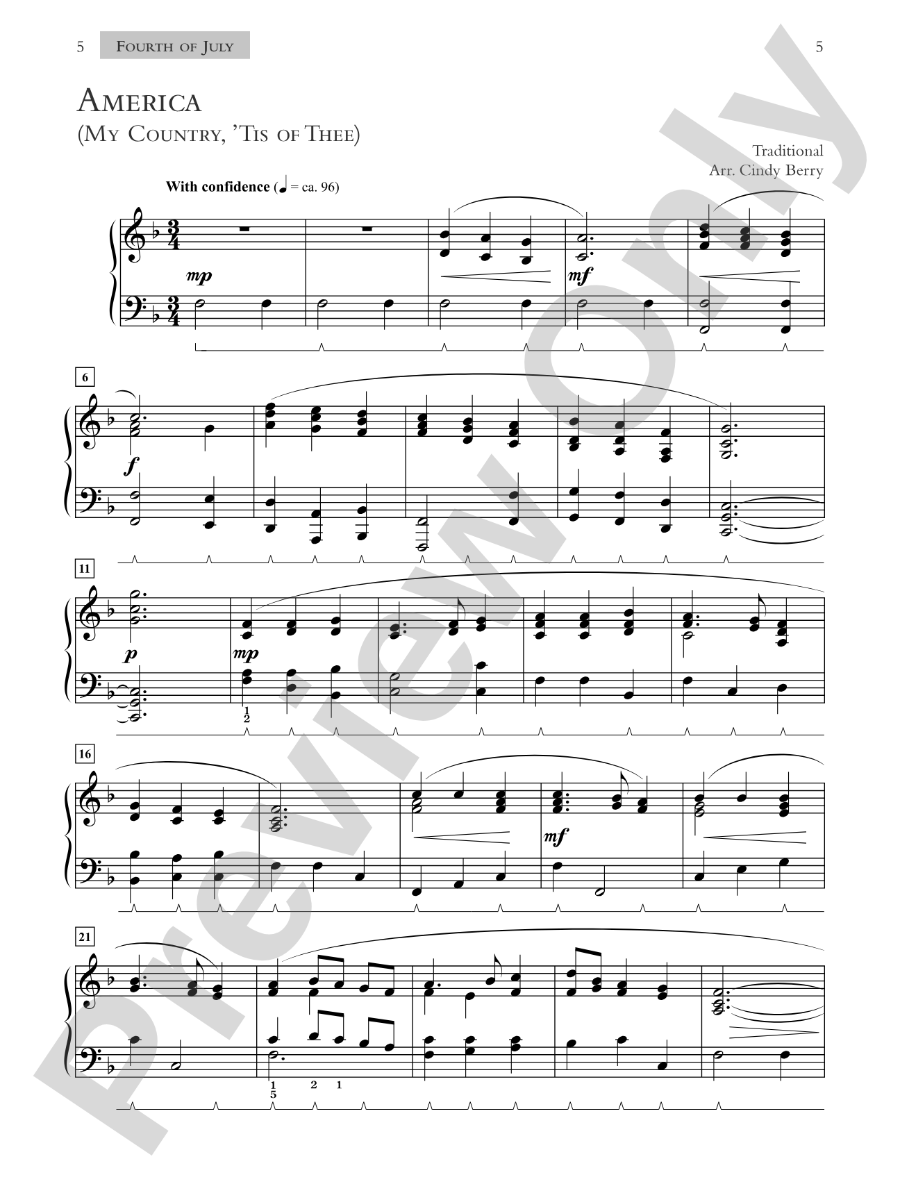 What Can I Play on Sunday?, Book 4: July & August Services: 10 Easily Prepared Piano Arrangements: Piano