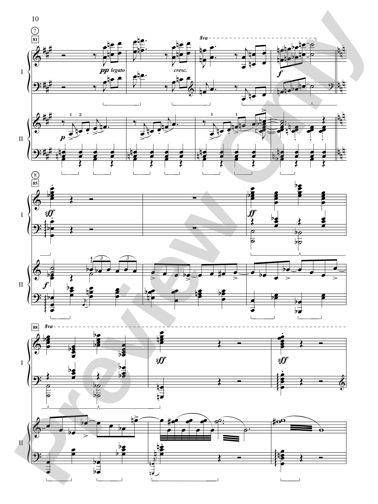Gershwin: Rhapsody in Blue: For Piano Solo and Orchestra (Arranged for Second Piano) - Piano Duo (2 Pianos, 4 Hands): Piano Duets & Four Hands