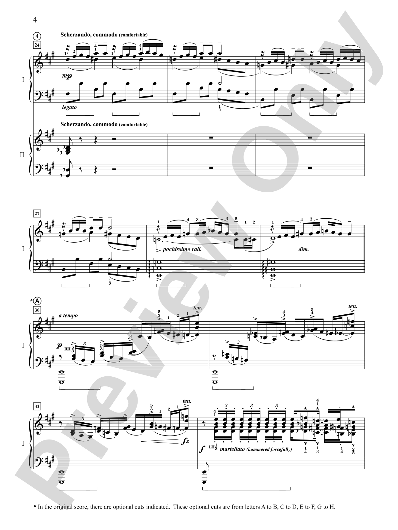 Gershwin: Rhapsody in Blue: For Piano Solo and Orchestra (Arranged for Second Piano) - Piano Duo (2 Pianos, 4 Hands): Piano Duets & Four Hands