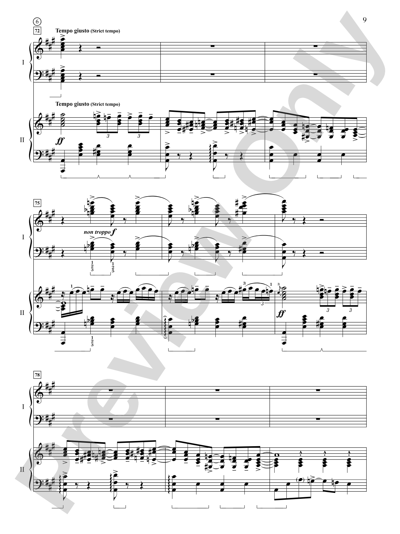 Gershwin: Rhapsody in Blue: For Piano Solo and Orchestra (Arranged for Second Piano) - Piano Duo (2 Pianos, 4 Hands): Piano Duets & Four Hands