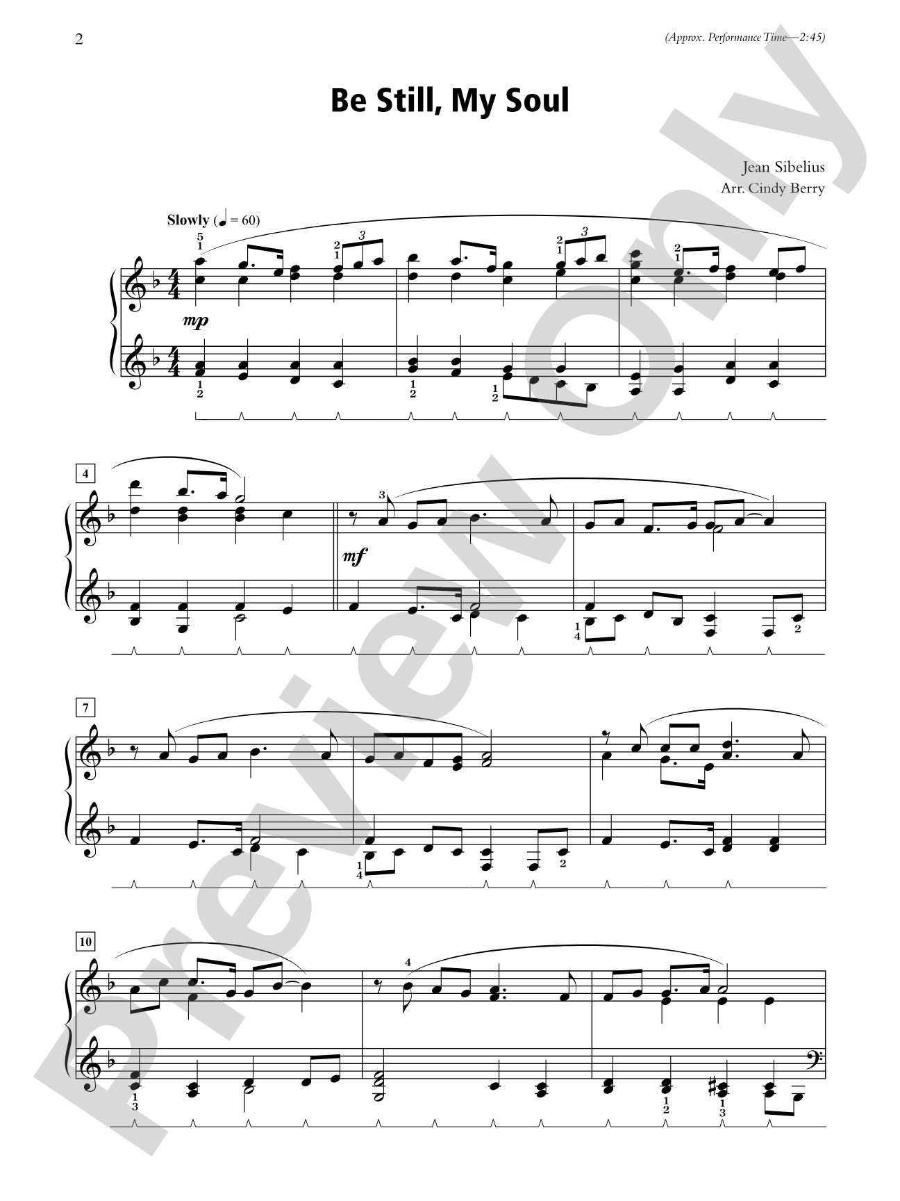 Everlasting Peace: 10 Hymn Arrangements Based on the Theme of Peace: Piano