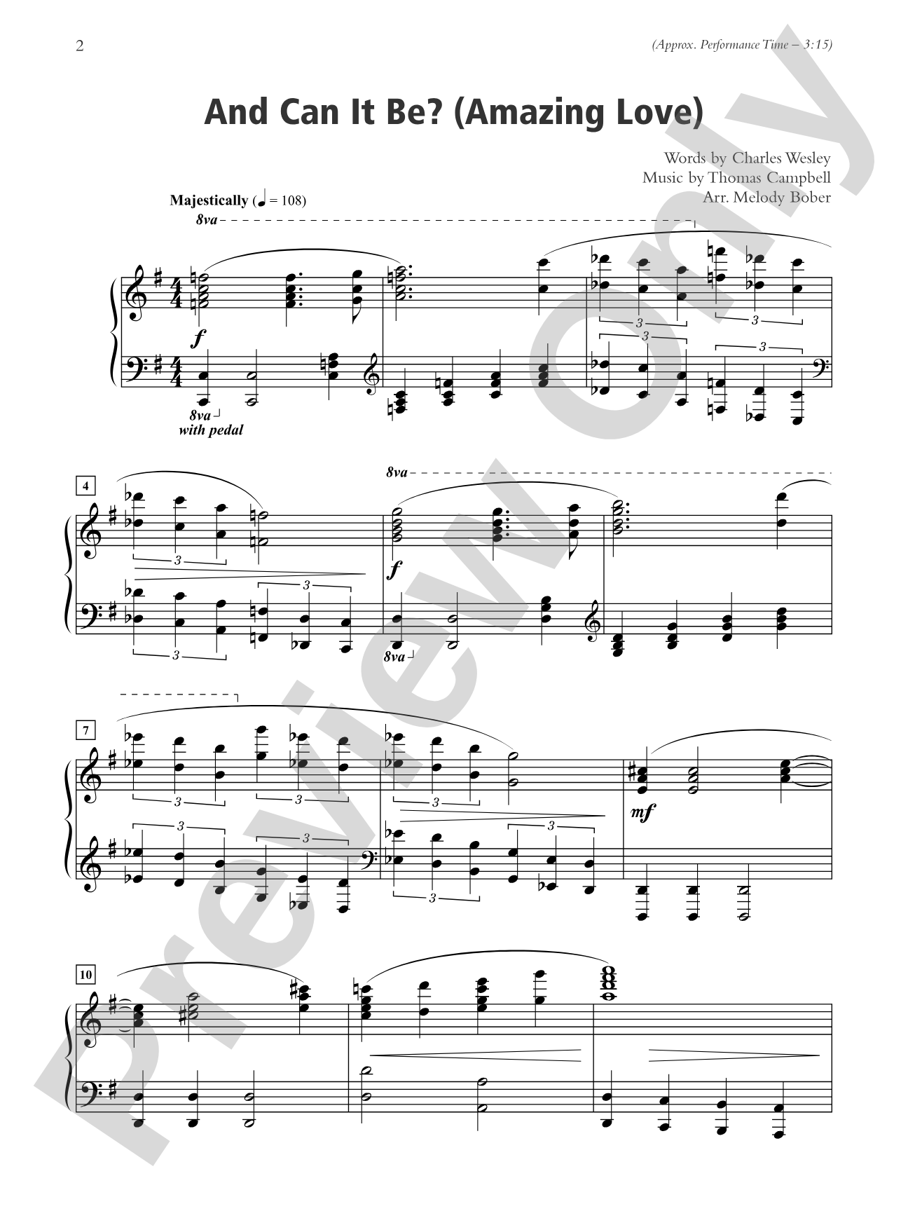 A Call to Love: 10 Hymn Arrangements Based on the Theme of Love: Piano