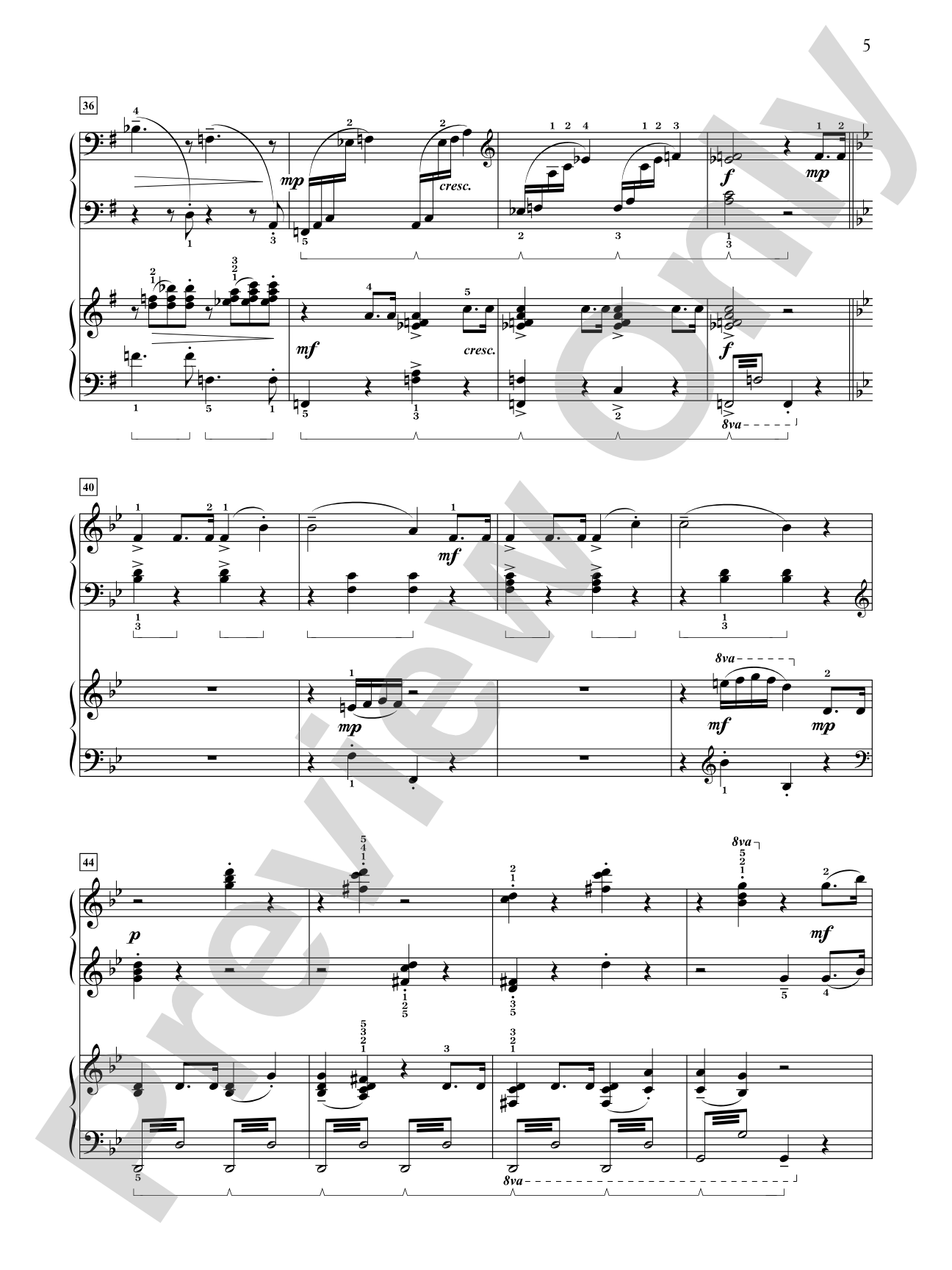 Spring Concerto: In Four Movements for Solo Piano with Piano Accompaniment - Piano Duo (2 Pianos, 4 Hands): Piano Duets & Four Hands